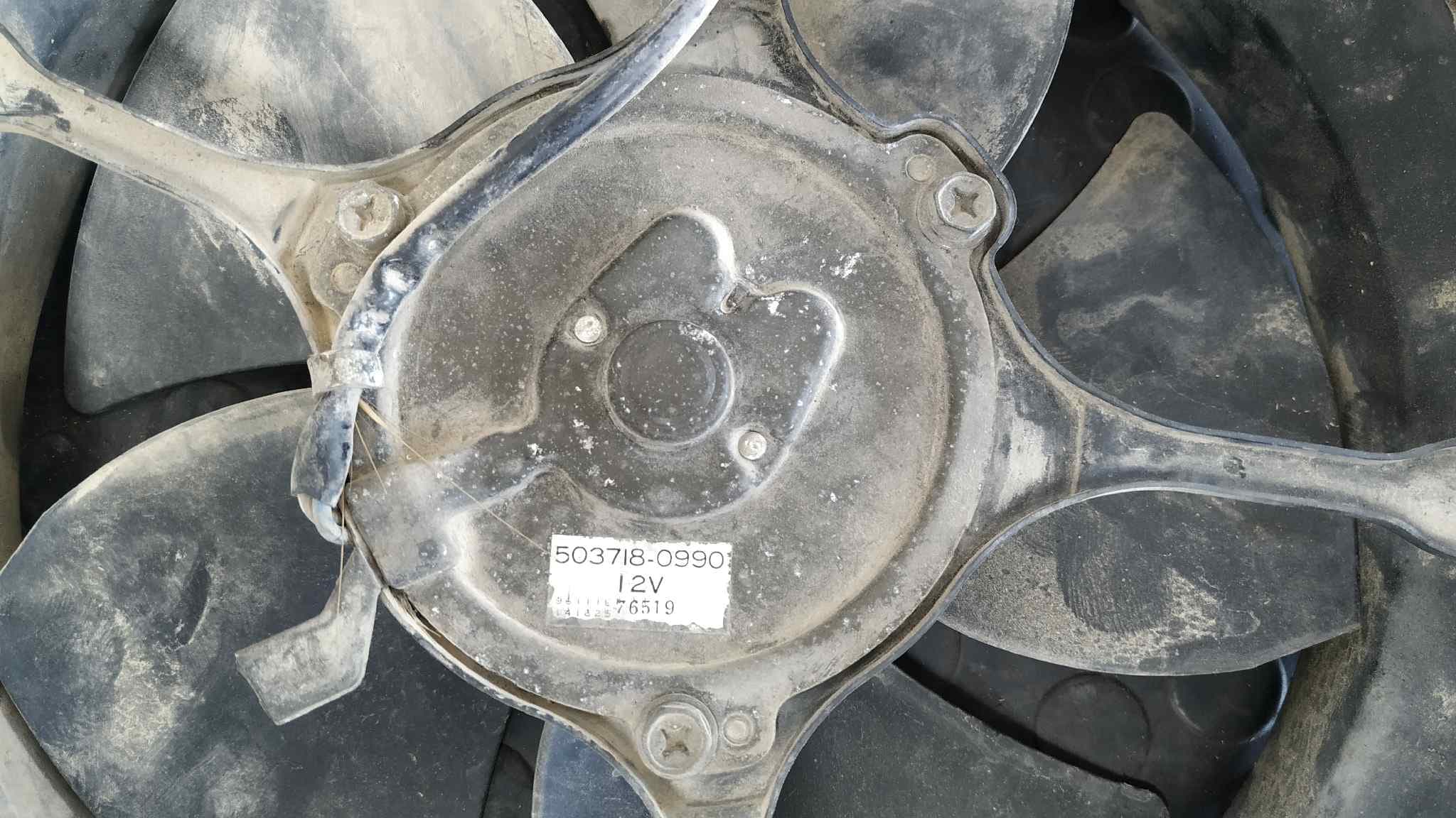 Recambio de ELECTROVENTILADOR para MITSUBISHI L 200 (K34T) 2.5 Turbodiesel 4D56 referencia OEM IAM 5037180990   - ROJO 4