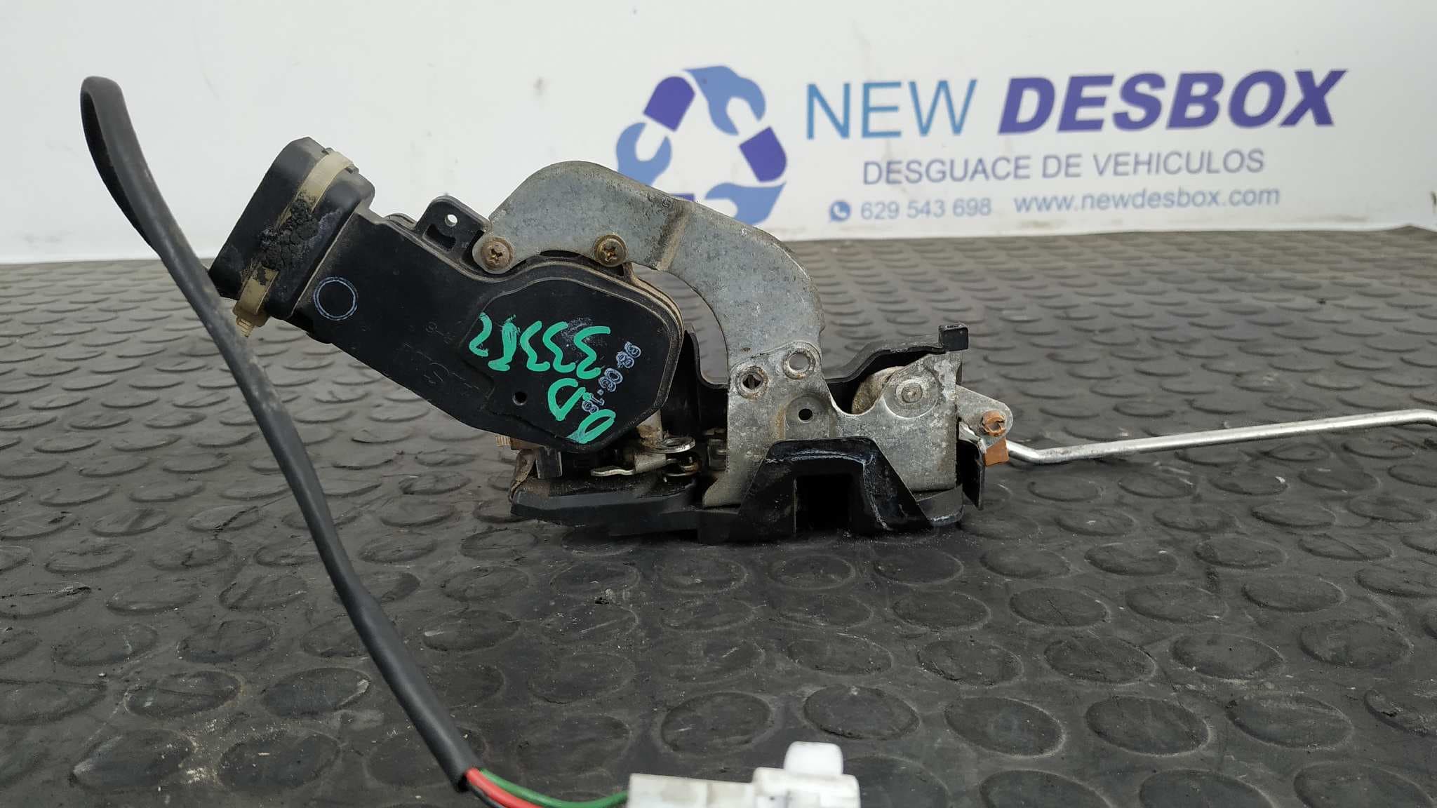 Recambio de CERRADURA PUERTA DELANTERA DERECHA para SUZUKI GRAND VITARA 5 PUERTAS SQ (FT) 2.5 V6 H25A referencia OEM IAM    - VERDE 2
