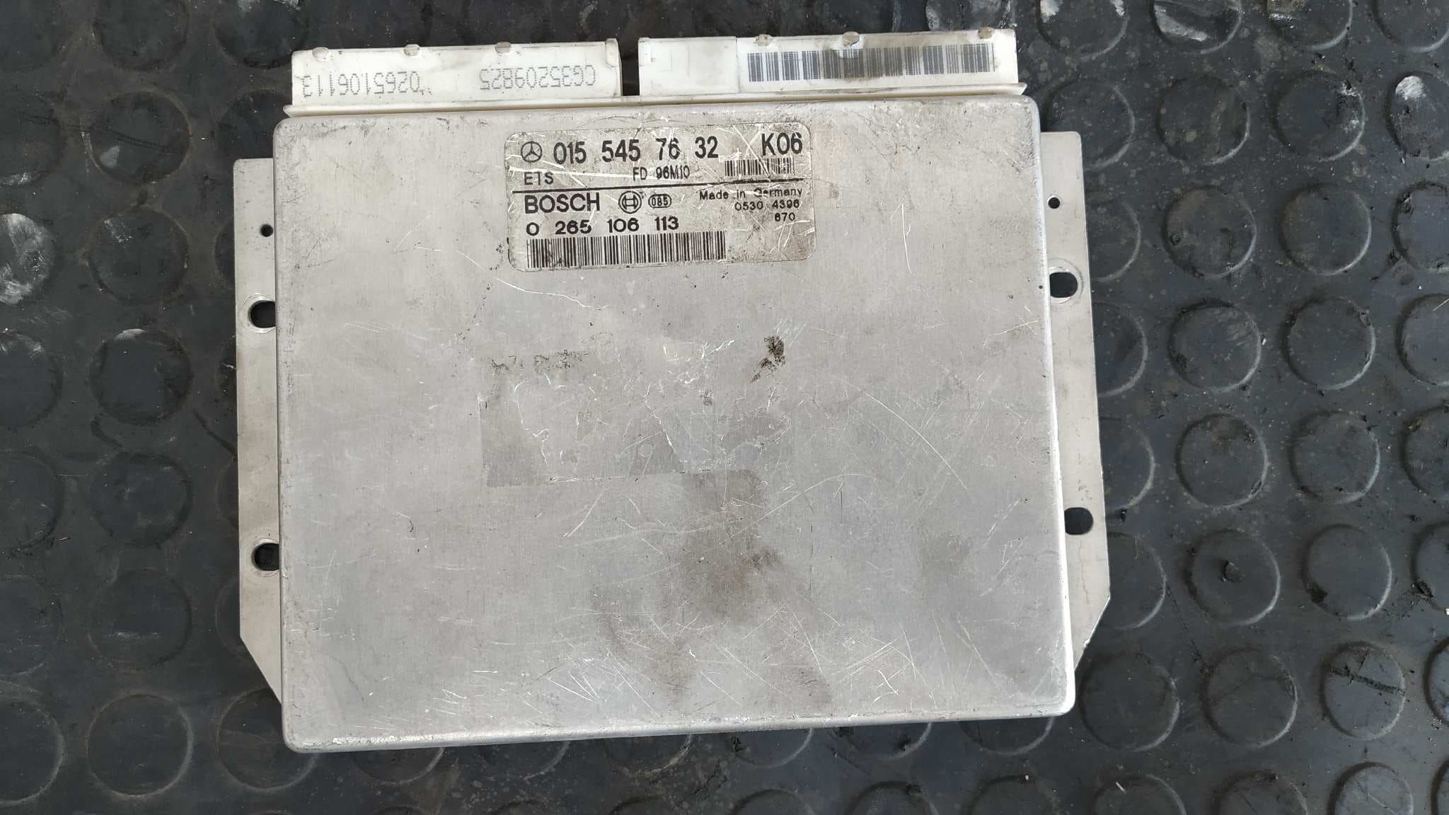 Recambio de CENTRALITA ABS para MERCEDES-BENZ CLASE E (W210) 606912 referencia OEM IAM 0155457632