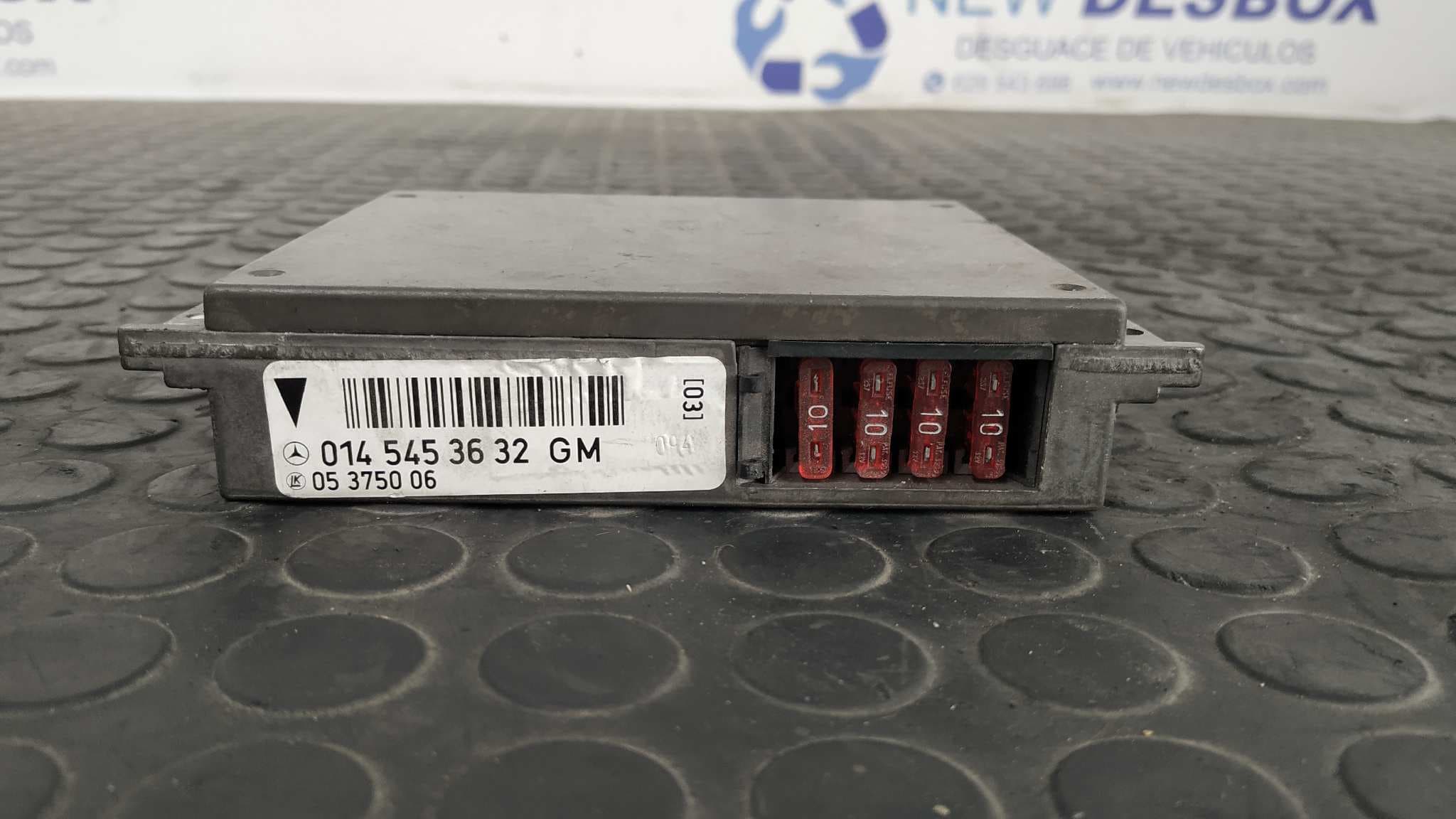 Recambio de CENTRALITA MOTOR UCE para MERCEDES-BENZ CLASE S (W140) M119970 referencia OEM IAM 0145453632 2