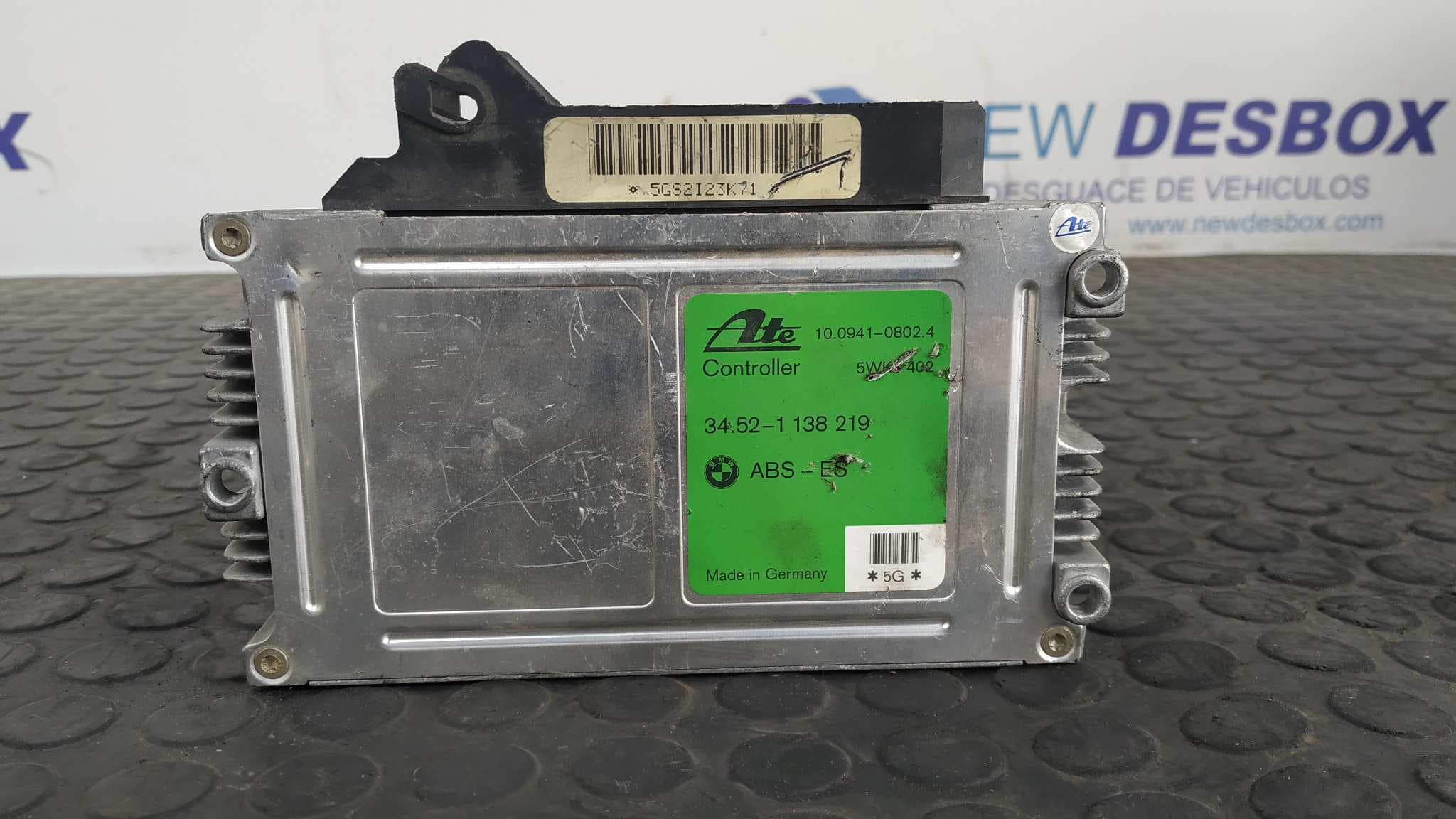 Recambio de CENTRALITA ABS para BMW SERIE 3 COUPE (E36) M50B25 referencia OEM IAM 34521138219