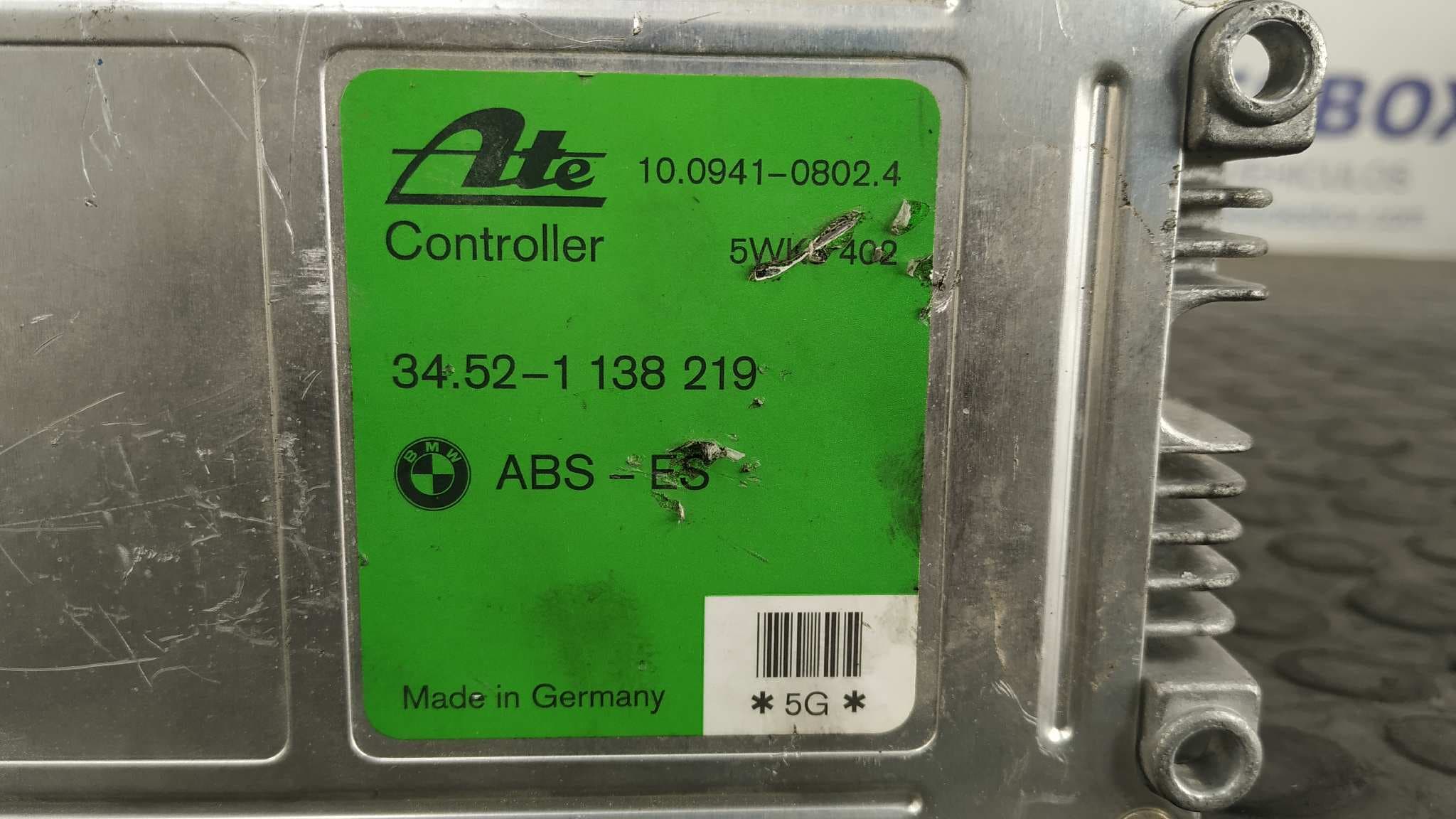 Recambio de CENTRALITA ABS para BMW SERIE 3 COUPE (E36) M50B25 referencia OEM IAM 34521138219 3