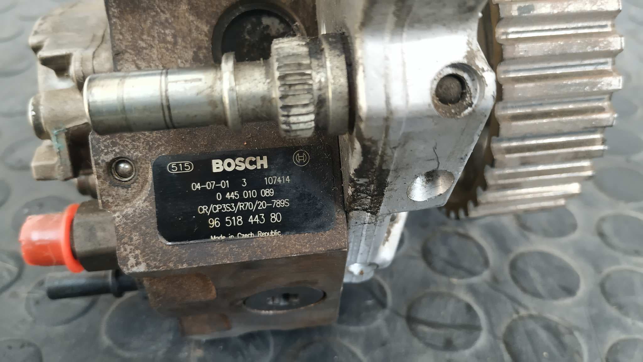 Recambio de BOMBA INYECCION para PEUGEOT 206 BERLINA 1.6 HDI FAP CAT (9HZ / DV6TED4) 9HZ referencia OEM IAM 9651844380 7