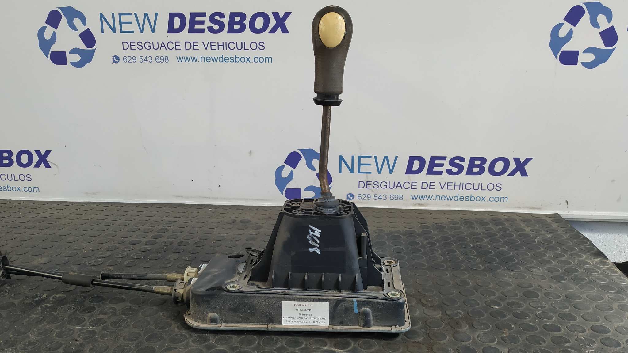 Recambio de PALANCA CAMBIO para NISSAN MICRA (K12E) Acenta CR12DE referencia OEM IAM 6080003002   - AZUL 5