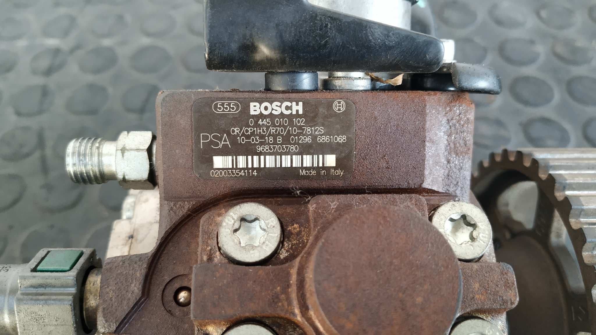Recambio de BOMBA INYECCION para CITROEN NEMO Basis 8HS referencia OEM IAM 9683703780   - BLANCO 5