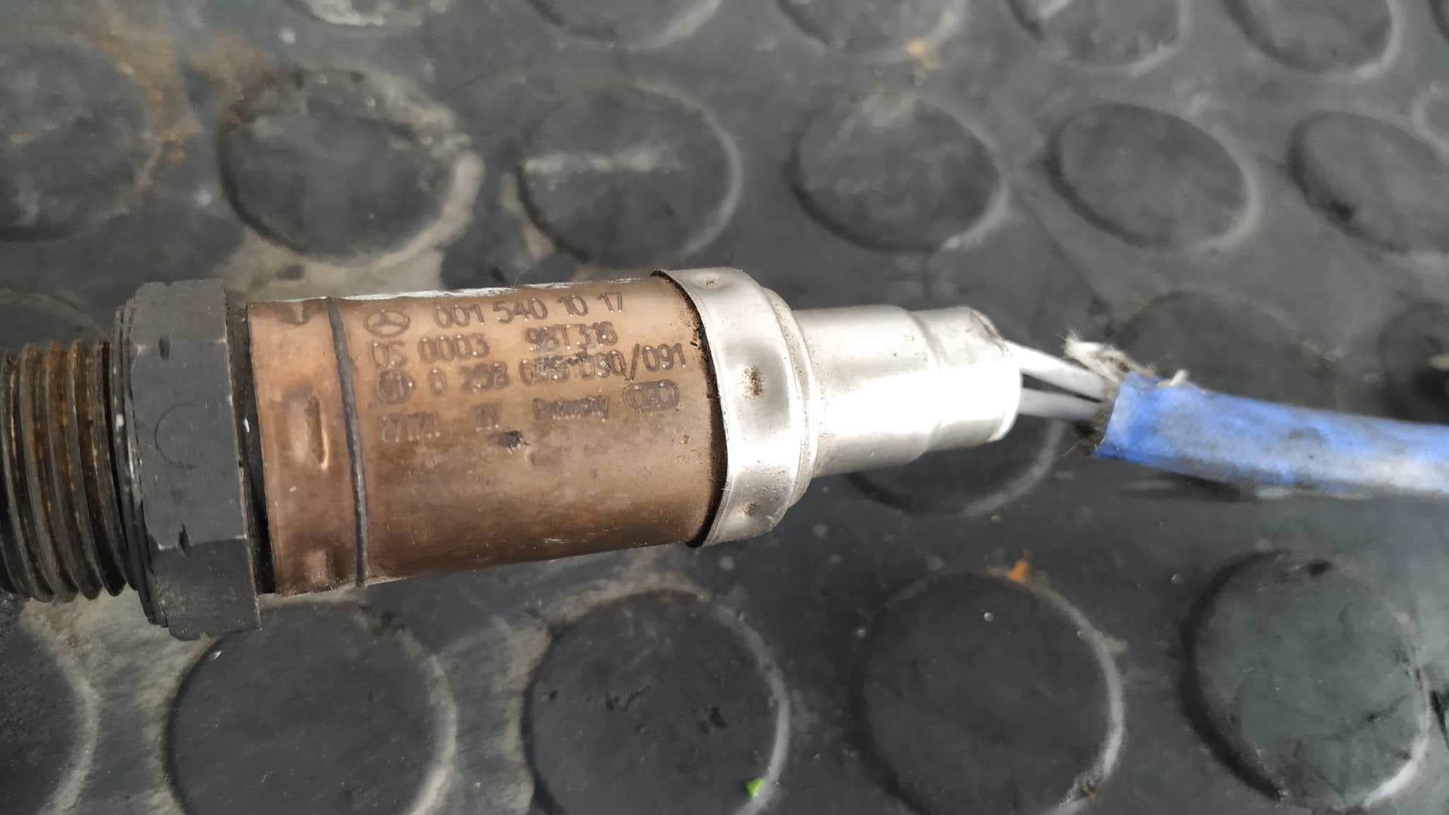 Recambio de SONDA LAMBDA para MERCEDES-BENZ CLASE CLK (W208) COUPE 3.2 V6 18V CAT M112940 referencia OEM IAM 0015401017   - PLATA 3