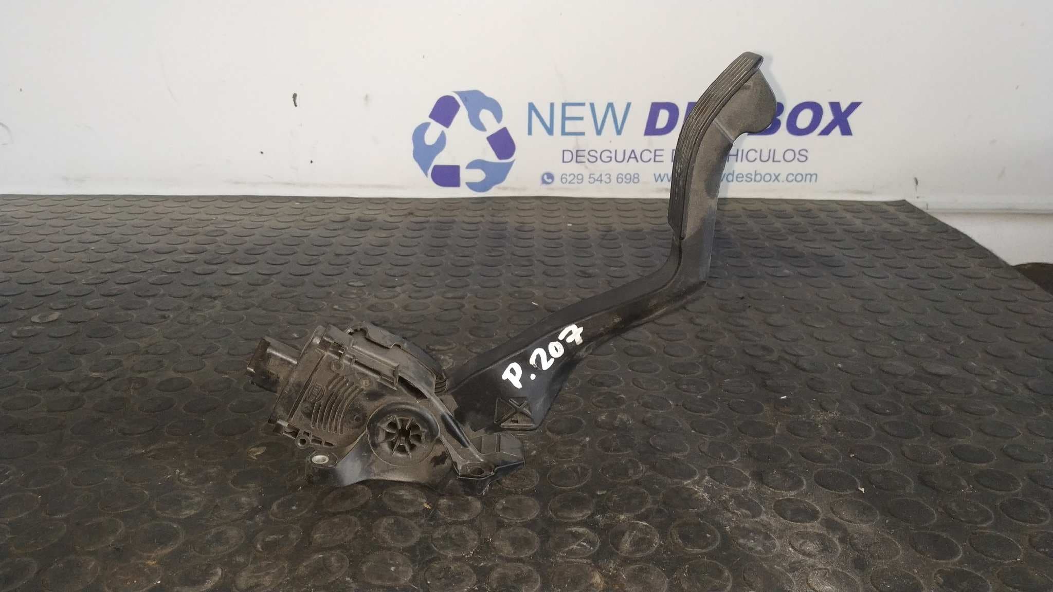 Recambio de POTENCIOMETRO PEDAL para PEUGEOT 207 1.4 8HZ referencia OEM IAM 9680756880 5