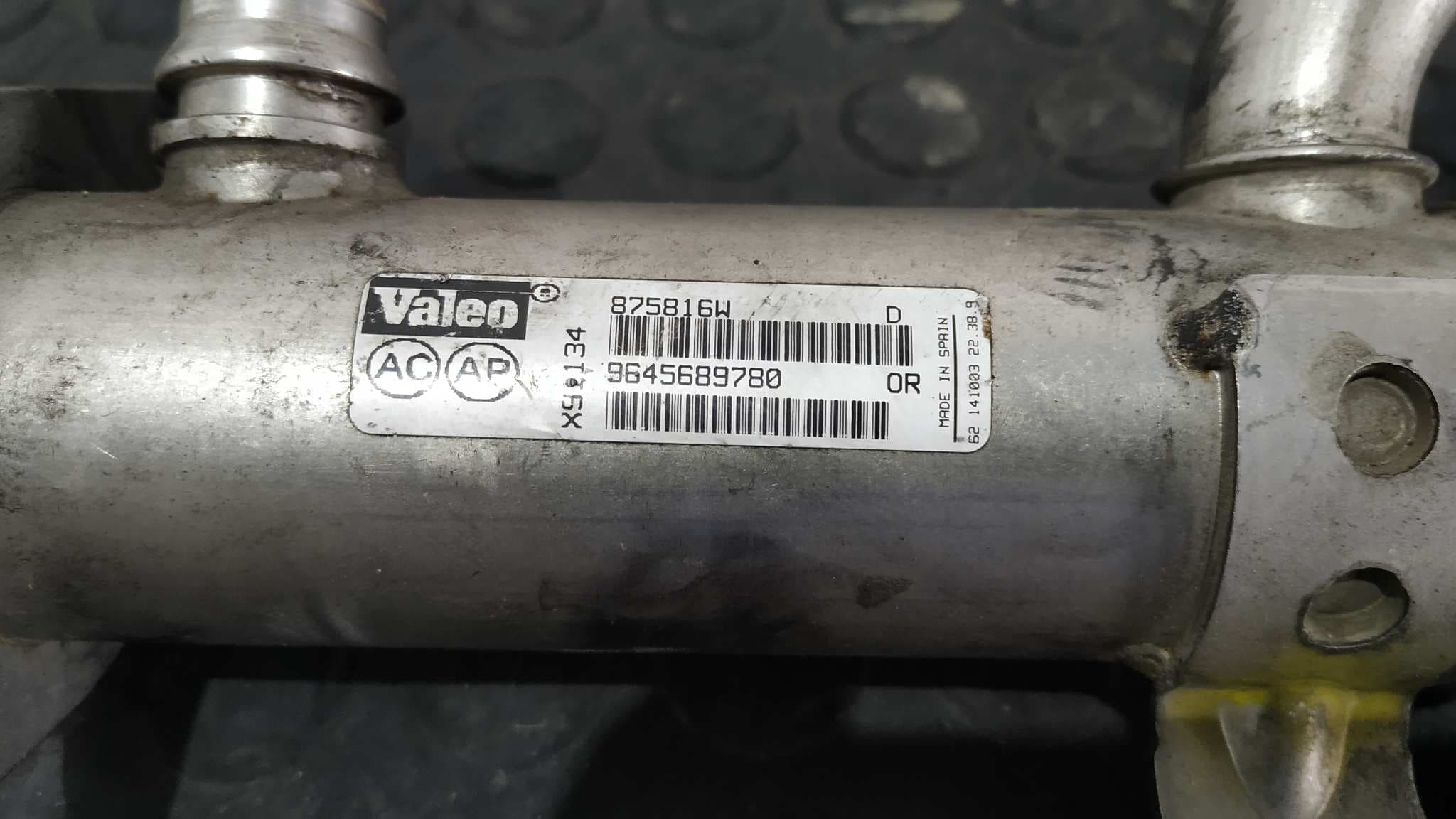 Recambio de ENFRIADOR GASES EGR para PEUGEOT 407 2.0 16V HDI FAP CAT (RHR / DW10BTED4) RHR referencia OEM IAM 9645689780 4