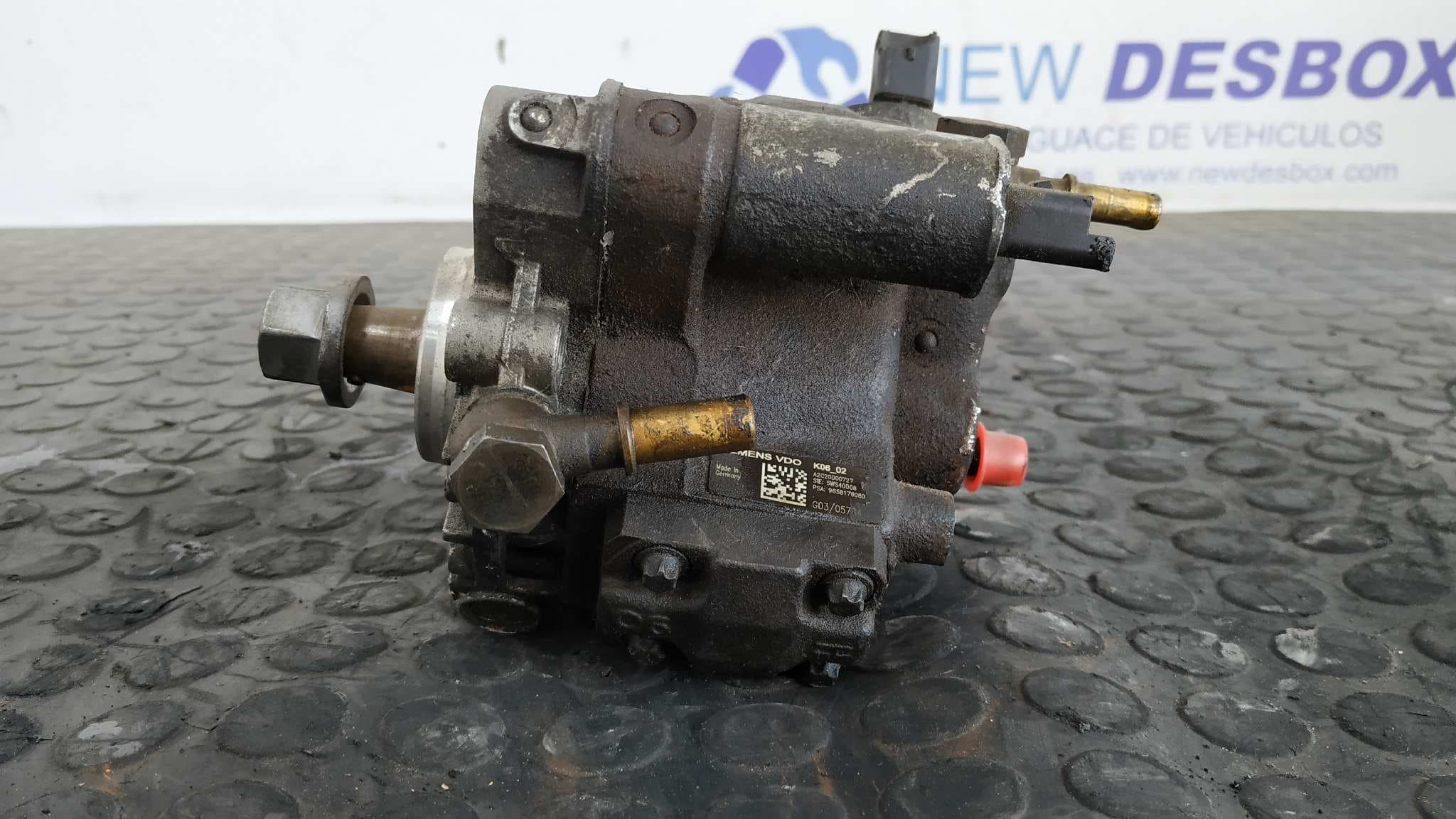 Recambio de BOMBA INYECCION para CITROEN C2 1.4 8HZ referencia OEM IAM 9658176080 6
