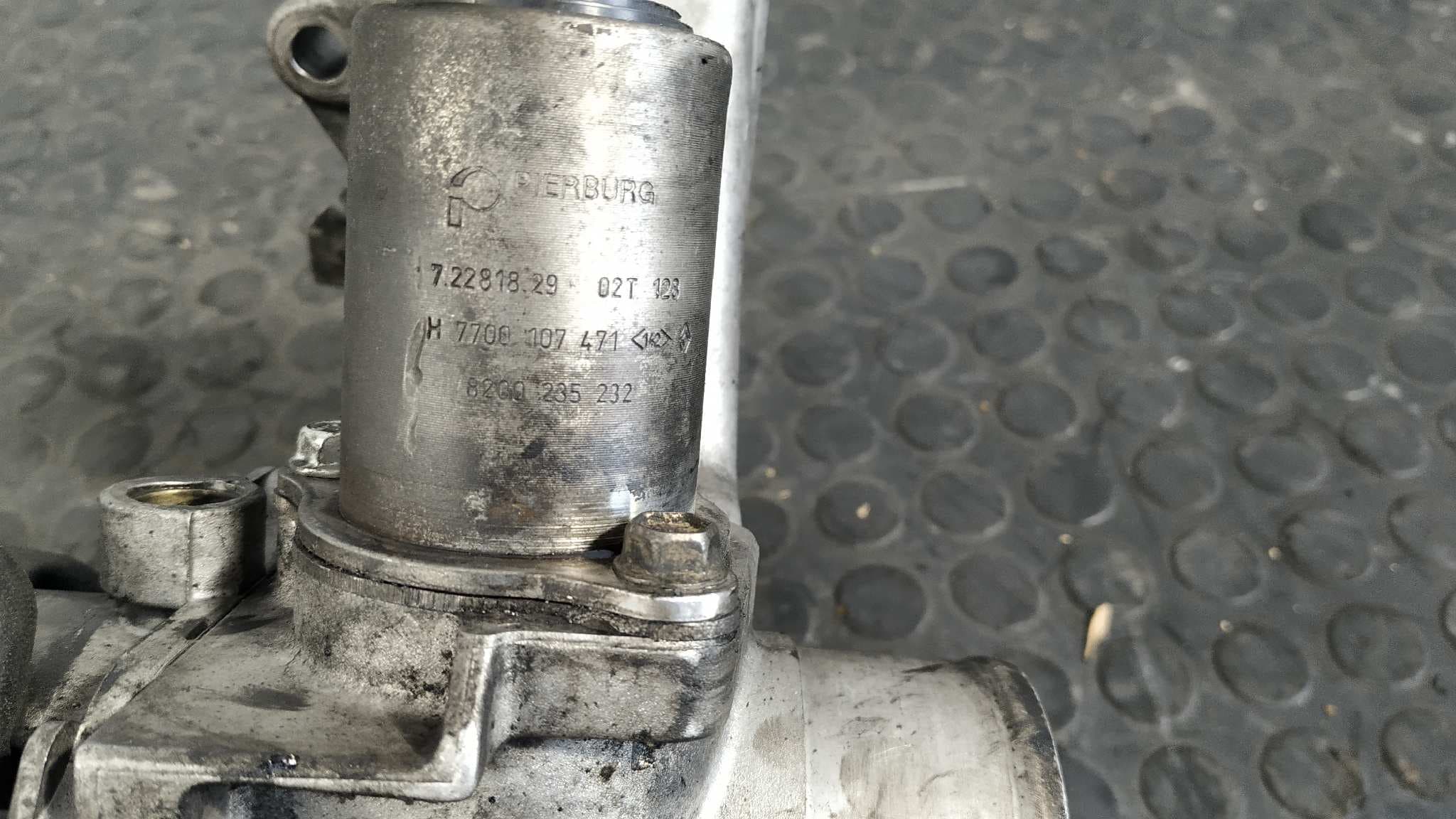 Recambio de VALVULA EGR para RENAULT VEL SATIS (BJ0) Expression G9T702 referencia OEM IAM 8200235232   - VERDE 3