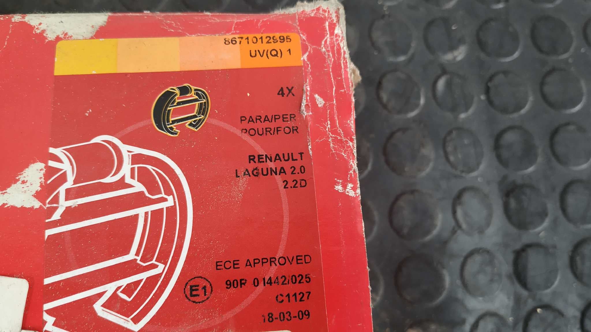 Recambio de FRENO DE TAMBOR para RENAULT LAGUNA (B56) G8T706 referencia OEM IAM 8671012995 3