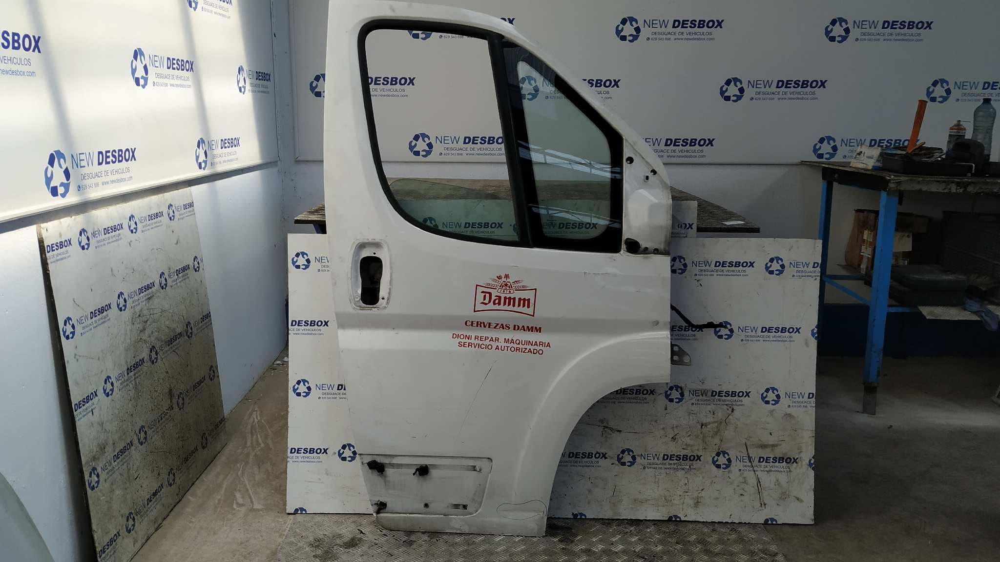 Recambio de PUERTA DELANTERA DERECHA para FIAT DUCATO CAJA CERRADO 30 (06.2006=>) 2.2 JTD CAT F1AE0481D referencia OEM IAM    - BLANCO