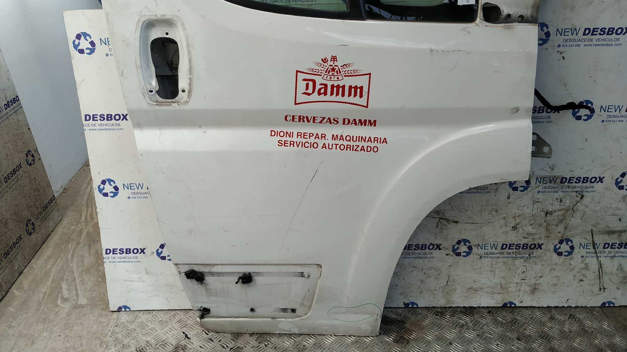Recambio de PUERTA DELANTERA DERECHA para FIAT DUCATO CAJA CERRADO 30 (06.2006=>) 2.2 JTD CAT F1AE0481D referencia OEM IAM    - BLANCO 8
