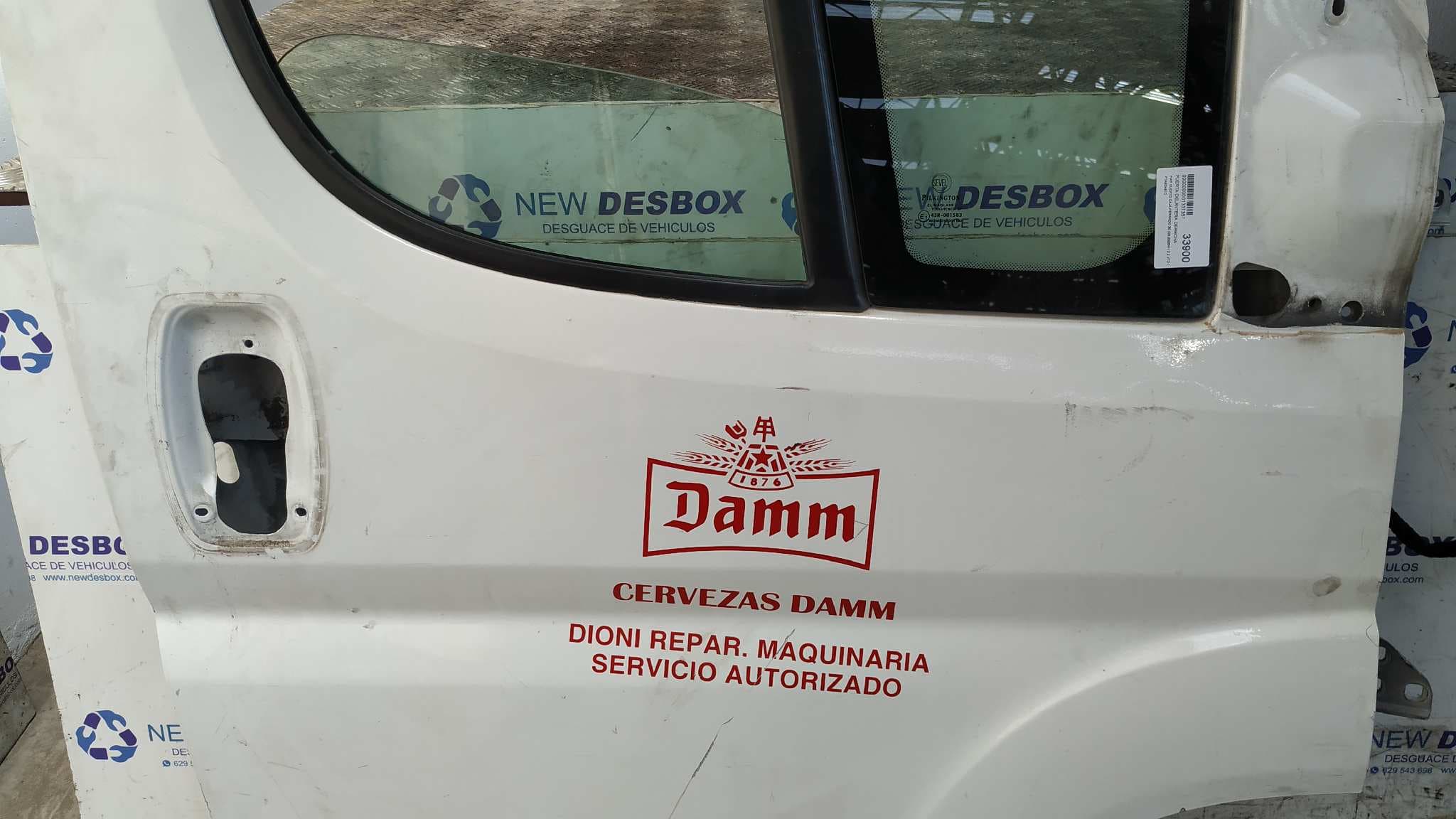 Recambio de PUERTA DELANTERA DERECHA para FIAT DUCATO CAJA CERRADO 30 (06.2006=>) 2.2 JTD CAT F1AE0481D referencia OEM IAM    - BLANCO 2