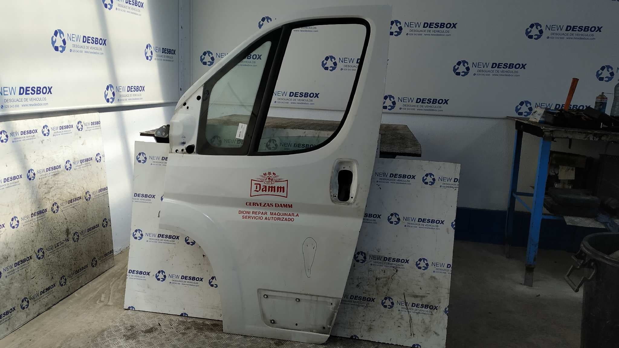 Recambio de PUERTA DELANTERA IZQUIERDA para FIAT DUCATO CAJA CERRADO 30 (06.2006=>) 2.2 JTD CAT F1AE0481D referencia OEM IAM    - BLANCO