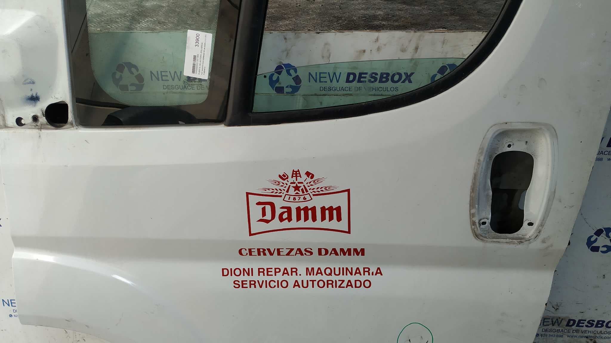 Recambio de PUERTA DELANTERA IZQUIERDA para FIAT DUCATO CAJA CERRADO 30 (06.2006=>) 2.2 JTD CAT F1AE0481D referencia OEM IAM    - BLANCO 2