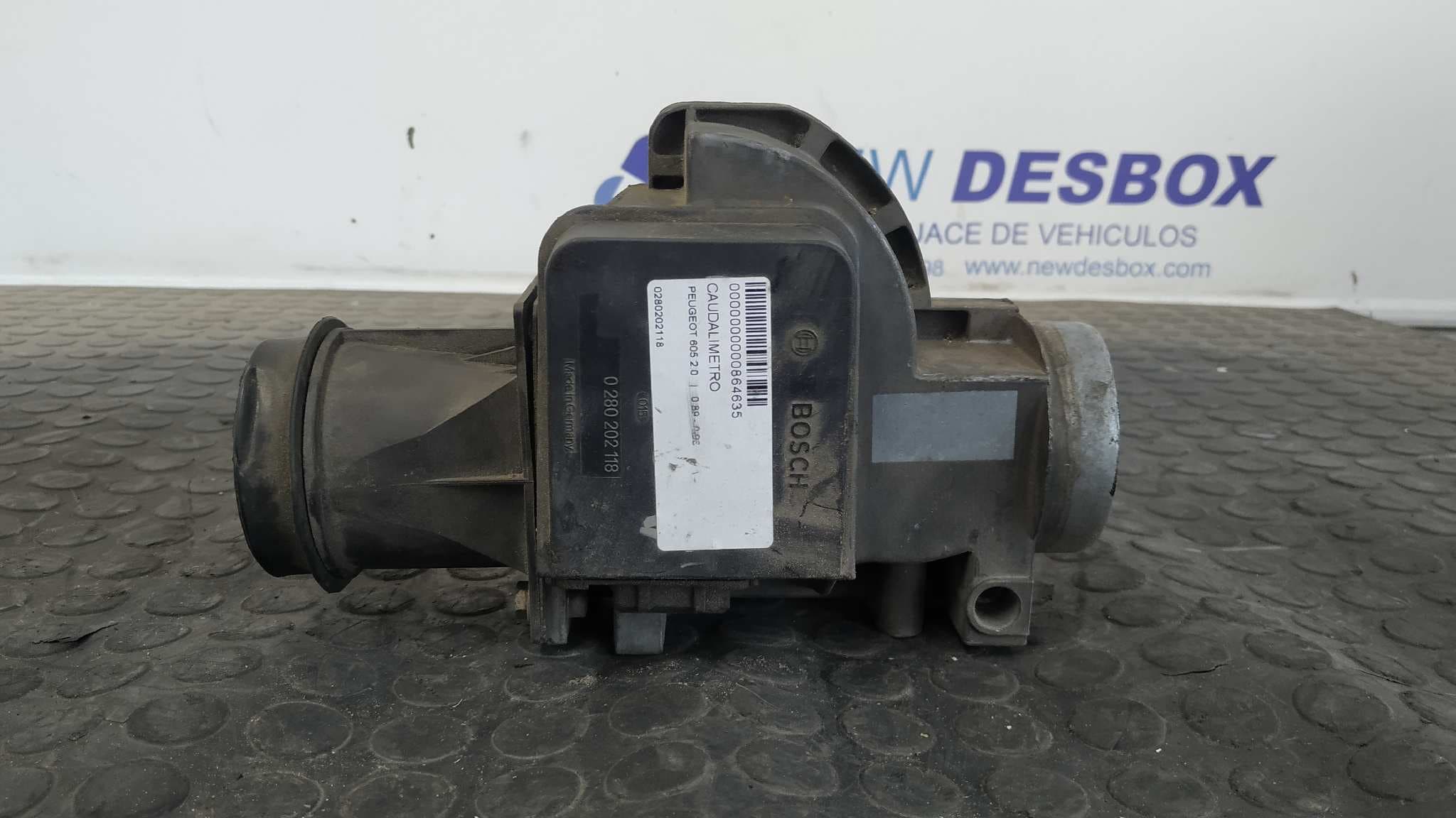 Recambio de CAUDALIMETRO para PEUGEOT 605 2.0 RFV referencia OEM IAM 0280202118