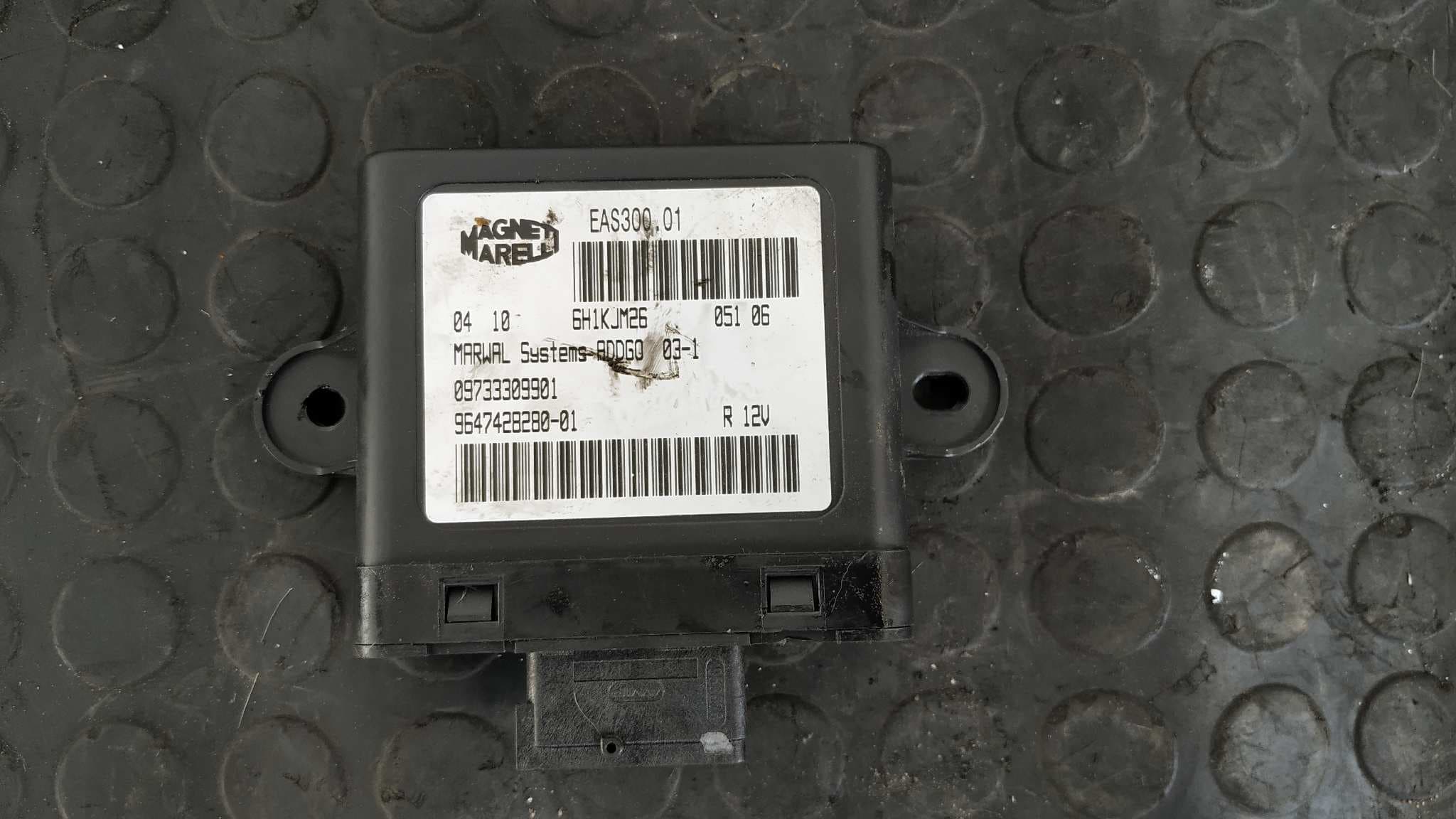 Recambio de MODULO ELECTRONICO para PEUGEOT 307 BREAK / SW (S1) 1.6 HDi 9HZDV6TED4 referencia OEM IAM 964742828001   - NEGRO