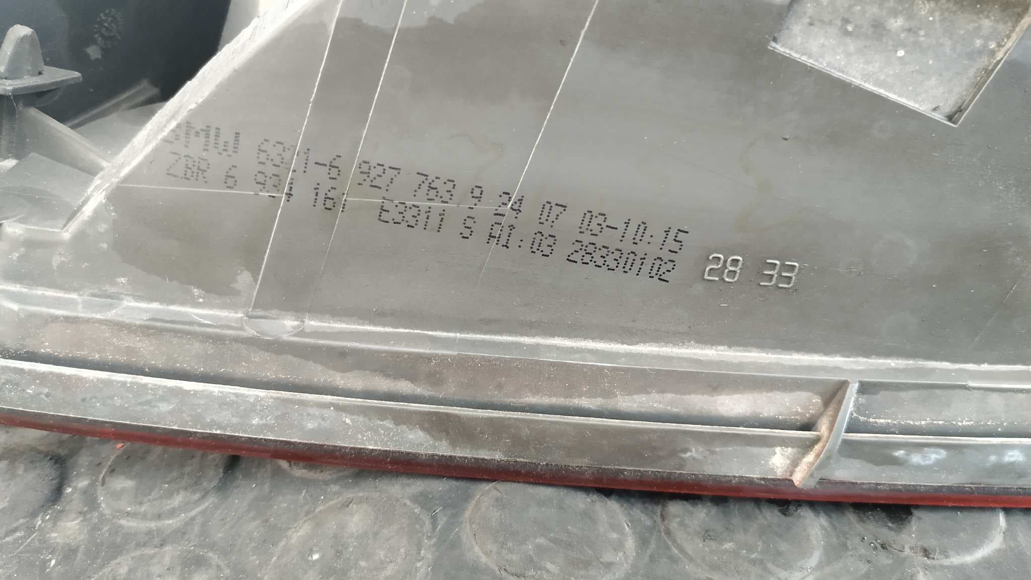Recambio de PILOTO TRASERO IZQUIERDO para BMW SERIE 3 COMPACT (E46) M47N204D4 referencia OEM IAM 632169277639   - ROJO GRANATE 4