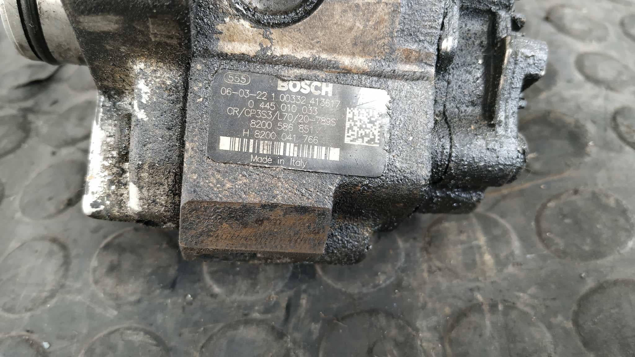 Recambio de BOMBA INYECCION para RENAULT MASTER CAJA G9U referencia OEM IAM 8200586851 6
