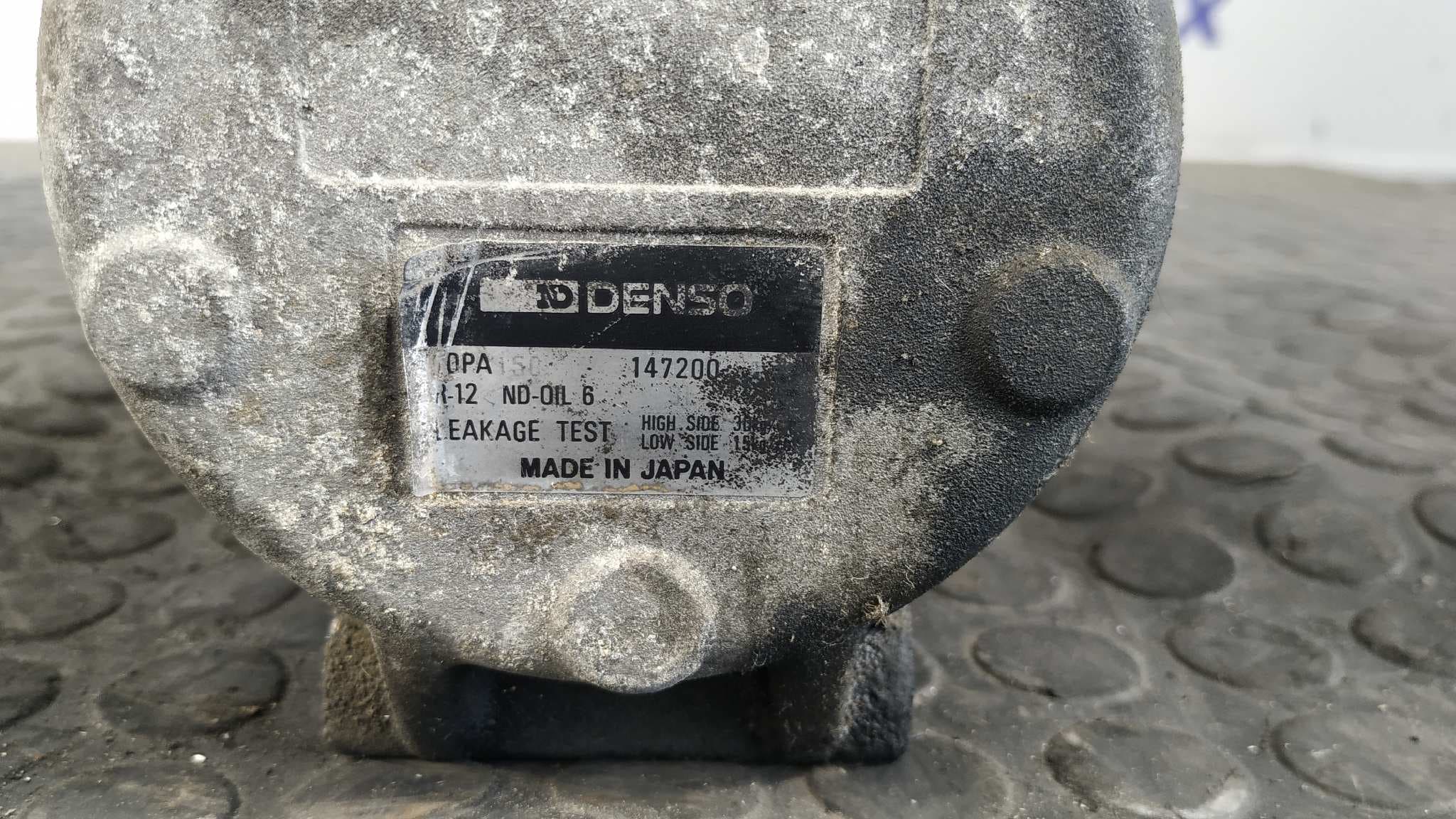Recambio de COMPRESOR AIRE ACONDICIONADO para MITSUBISHI PAJERO 2.5 TD 4D56 referencia OEM IAM 0473008090   - AZUL 4