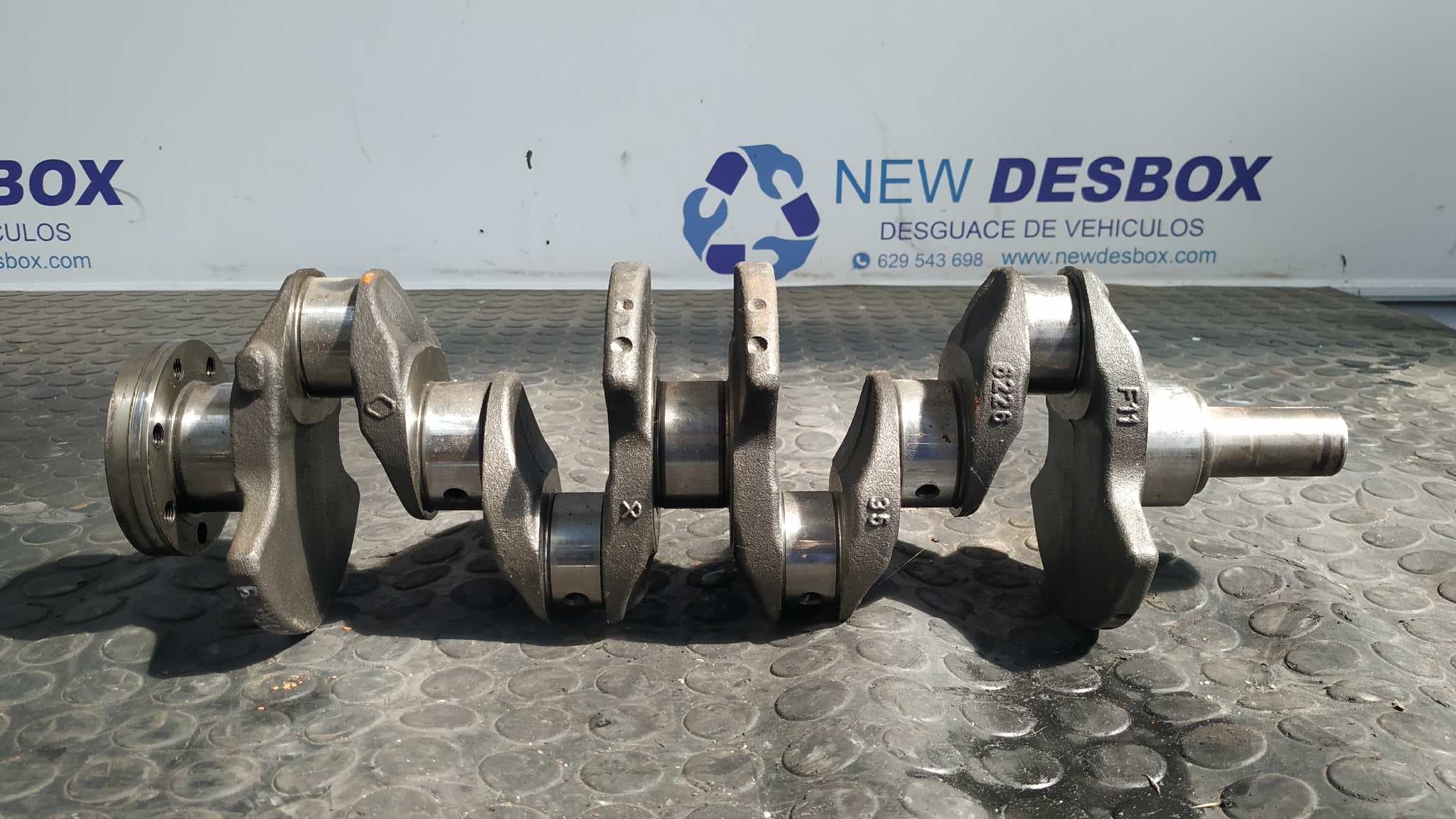 Recambio de CIGUEÑAL para RENAULT MEGANE II FAMILIAR 1.5 dCi Diesel K9K F7 referencia OEM IAM F11 6226 35   - GRANATE 3