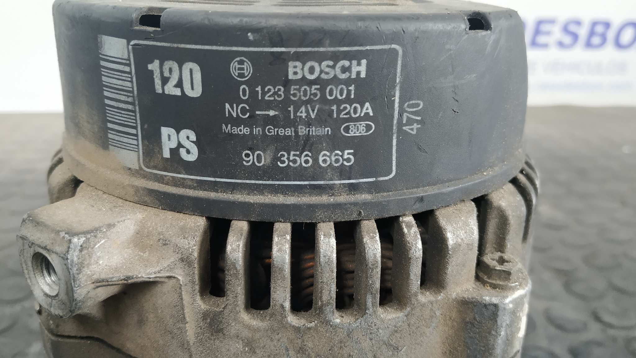 Recambio de ALTERNADOR para OPEL VECTRA B BERLINA 2.0 16V CAT (X 20 XEV / L34) X20XEV referencia OEM IAM 90356665 3