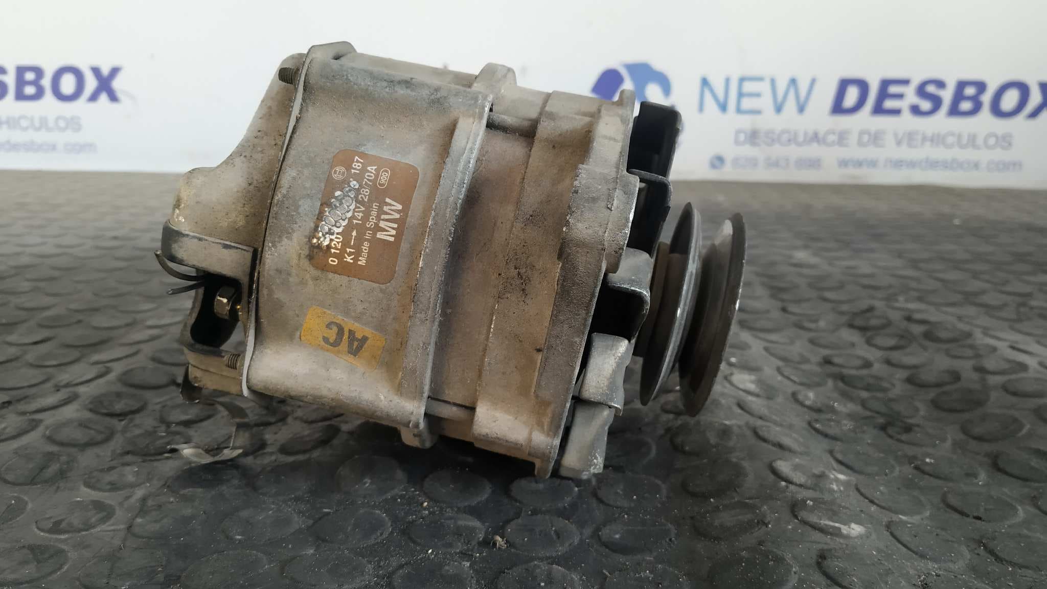 Recambio de ALTERNADOR para OPEL ASTRA F BERLINA 1.7 TURBODIESEL CAT (X 17 DTL / 2H8) X17DTL referencia OEM IAM 90530266 2