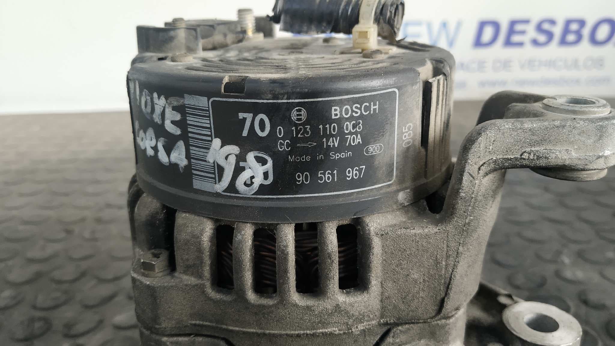 Recambio de ALTERNADOR para OPEL CORSA B 1.0 12V CAT (X 10 XE / LW3) X10XE referencia OEM IAM 90561967 6