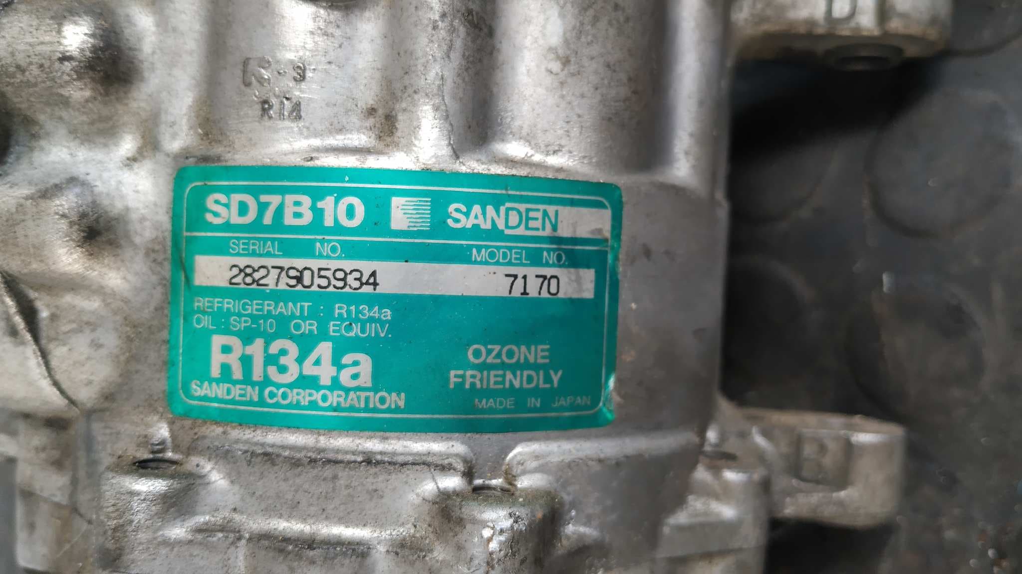 Recambio de COMPRESOR AIRE ACONDICIONADO para OPEL CORSA B X17D referencia OEM IAM 2827905934   - PLATA 5