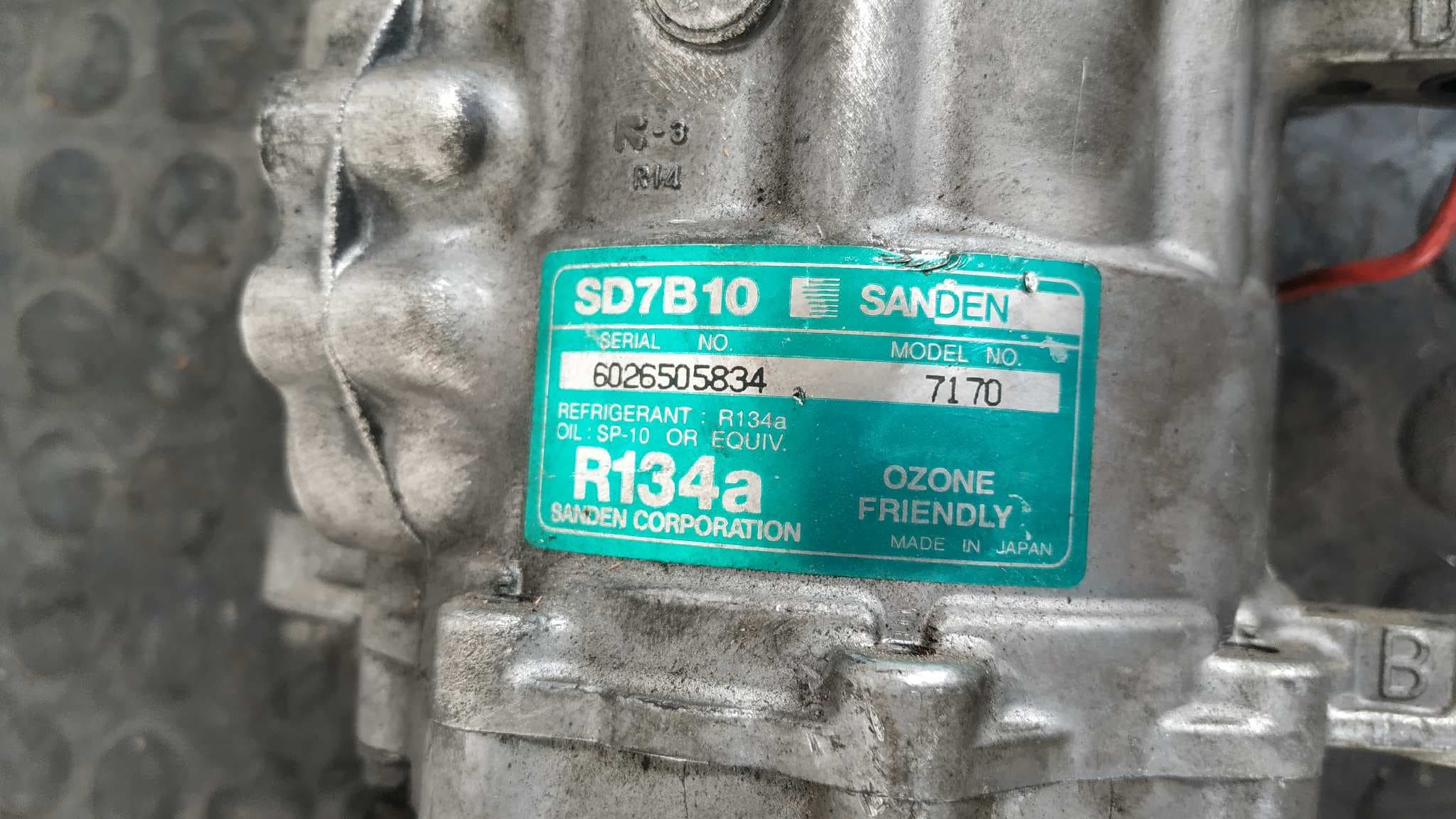 Recambio de COMPRESOR AIRE ACONDICIONADO para OPEL ASTRA F BERLINA 1.7 TURBODIESEL (17 DT / LU8) X17DT referencia OEM IAM 7170 2
