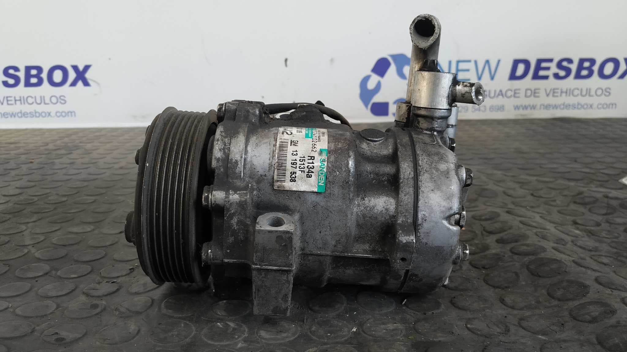 Recambio de COMPRESOR AIRE ACONDICIONADO para OPEL CORSA C 1.3 16V CDTI CAT (Z 13 DT / LN9) Z13DT referencia OEM IAM 13197538 3