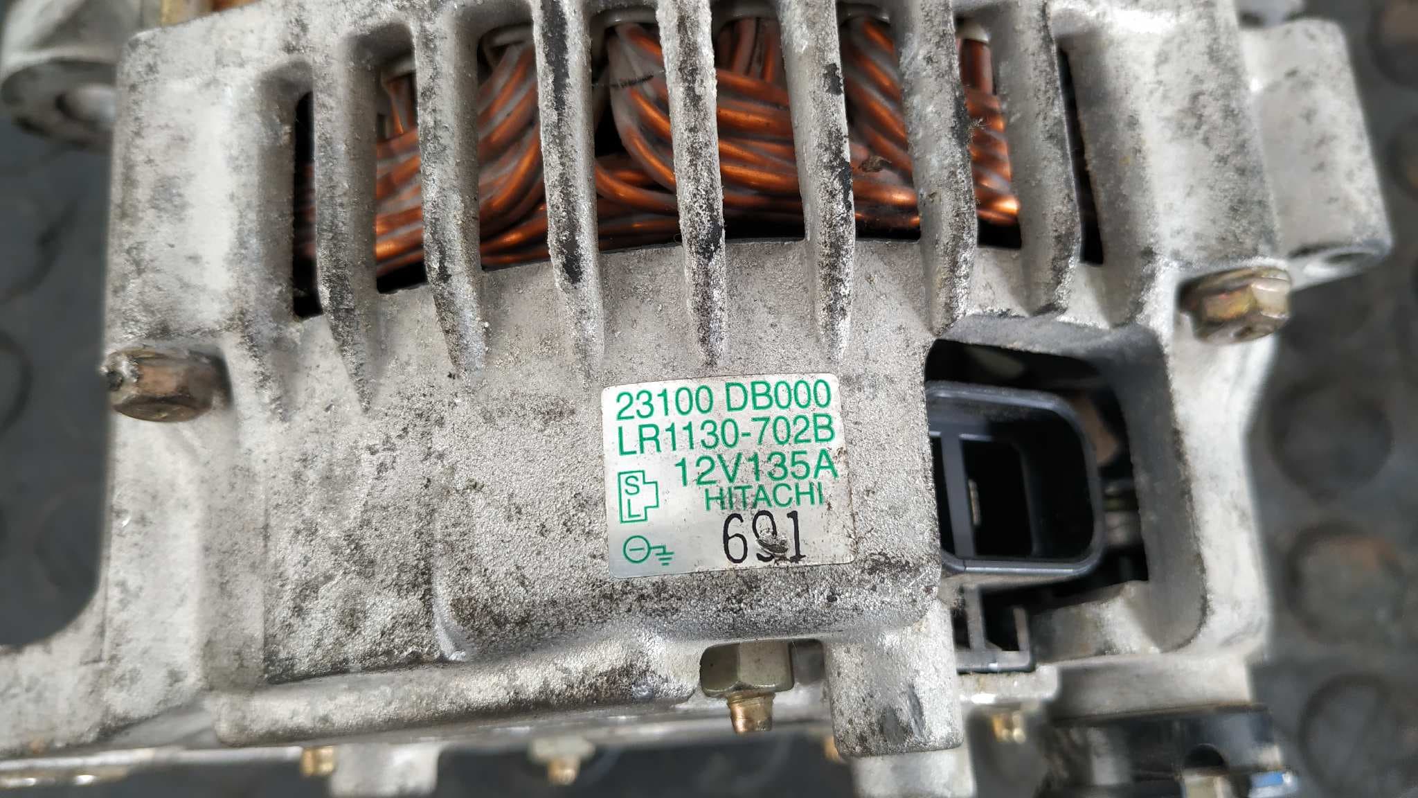 Recambio de ALTERNADOR para RENAULT MASCOTT ZD3A604 referencia OEM IAM 23100DB000   - BLANCO 4