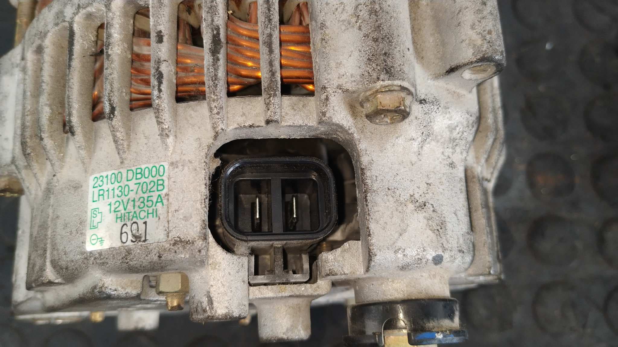 Recambio de ALTERNADOR para RENAULT MASCOTT ZD3A604 referencia OEM IAM 23100DB000   - BLANCO 2