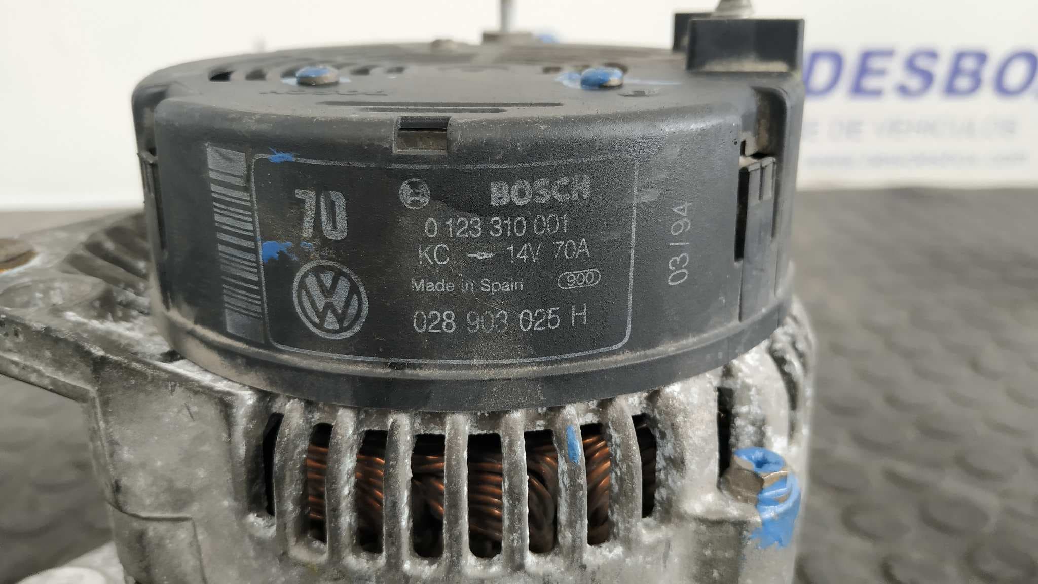 Recambio de ALTERNADOR para VOLKSWAGEN POLO BERLINA (6N1) AEA referencia OEM IAM 028903025H 5