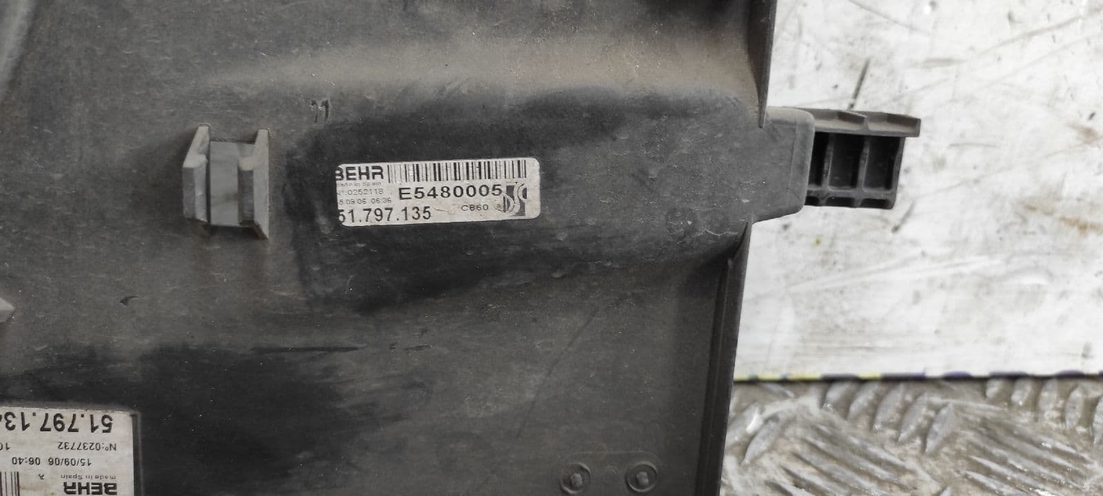 Recambio de ELECTROVENTILADOR para FIAT GRANDE PUNTO (199) 199A6000 referencia OEM IAM 51797134   - AZUL 5