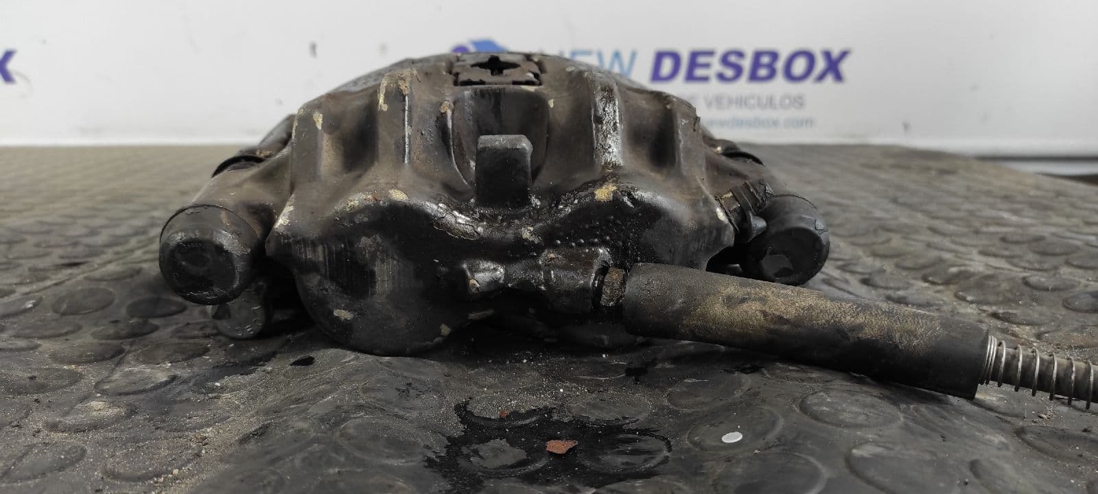 Recambio de PINZA DE FRENO DELANTERA DERECHA para RENAULT MASCOTT ZD3A604 referencia OEM IAM 777432   - BLANCO 2