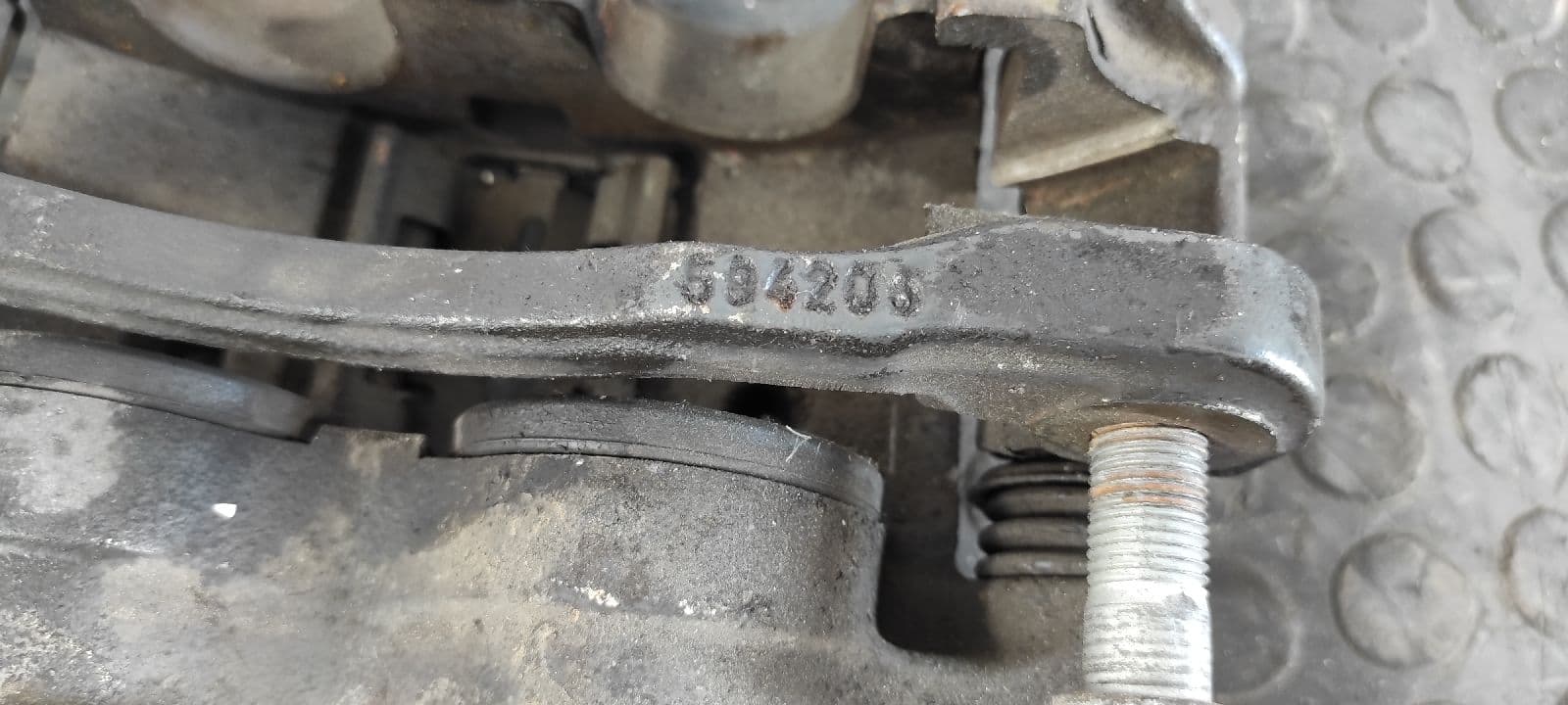 Recambio de PINZA DE FRENO DELANTERA DERECHA para RENAULT MASCOTT ZD3A604 referencia OEM IAM 777432   - BLANCO 7