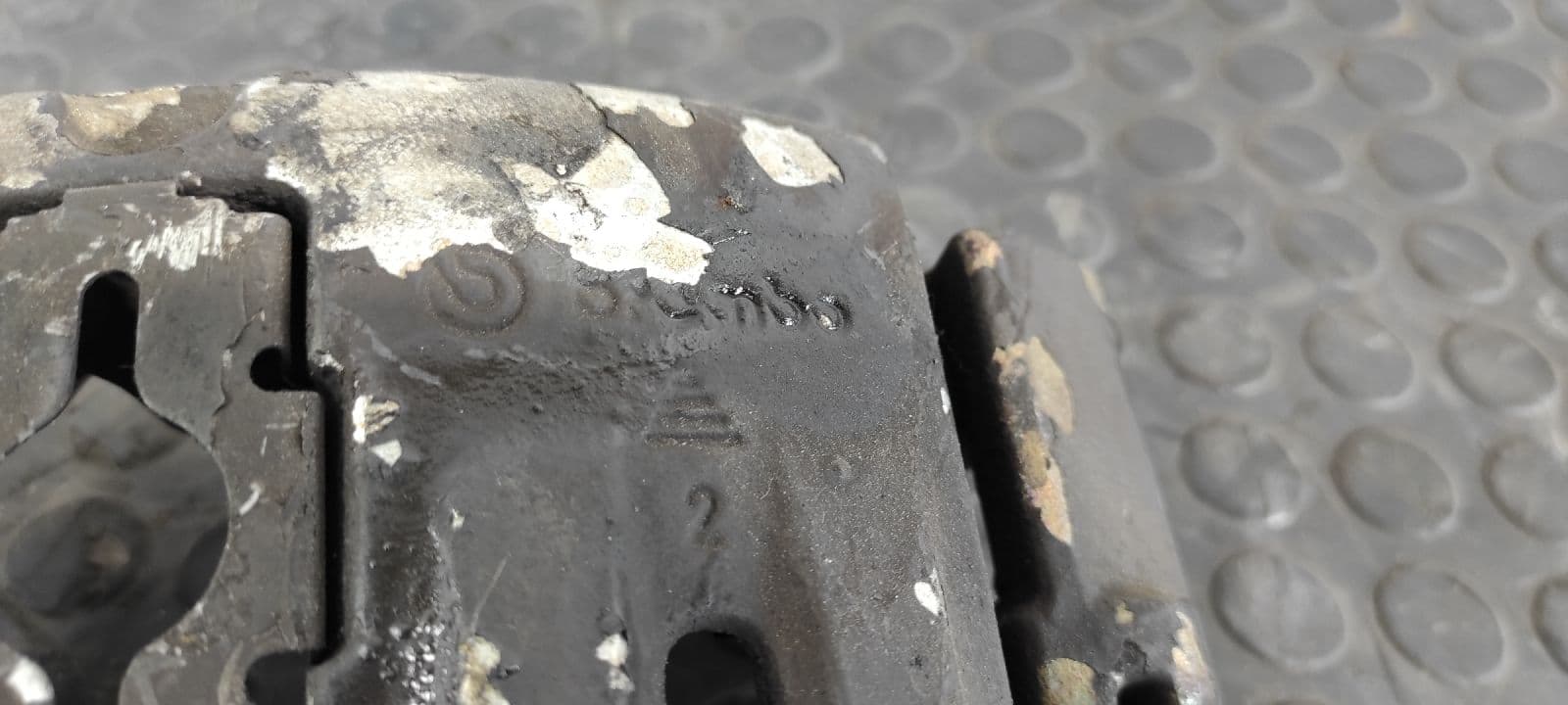 Recambio de PINZA DE FRENO DELANTERA IZQUIERDA para RENAULT MASCOTT ZD3A604 referencia OEM IAM 777433   - BLANCO 5