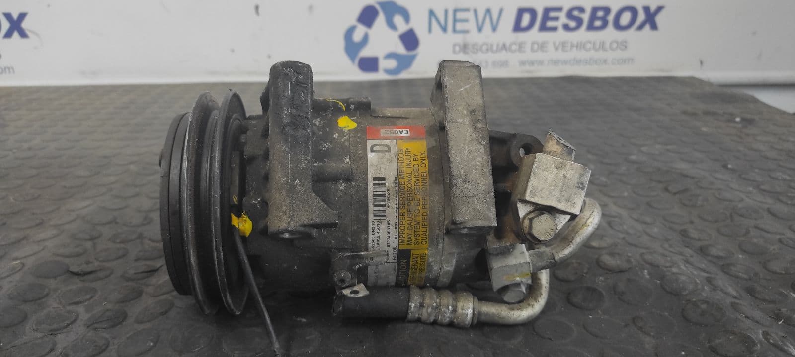 Recambio de COMPRESOR AIRE ACONDICIONADO para NISSAN ALMERA TINO (V10M) 2.2 16V Turbodiesel CAT TD22 referencia OEM IAM 92600BN310   - GRIS 3