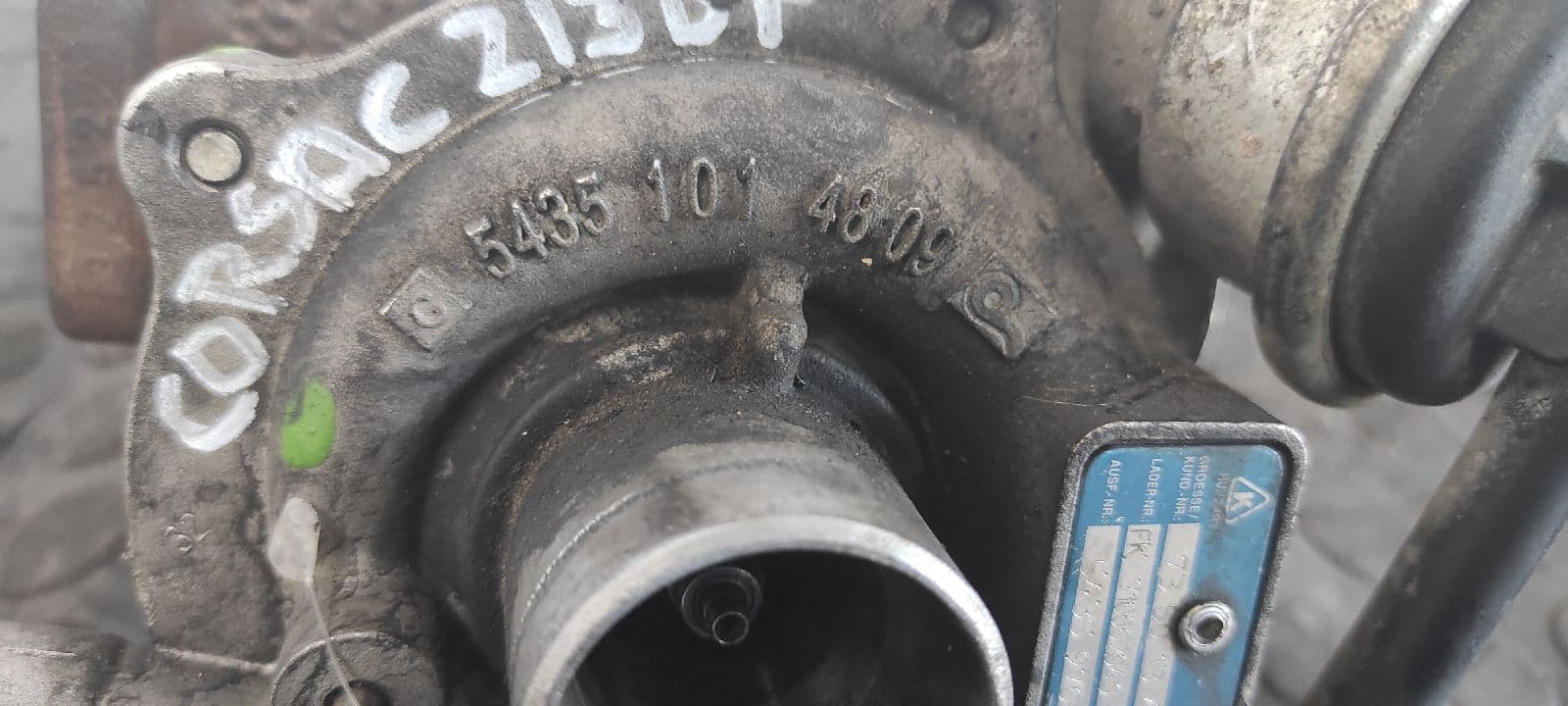 Recambio de TURBOCOMPRESOR para OPEL CORSA C 1.3 16V CDTI CAT (Z 13 DT / LN9) Z13DT referencia OEM IAM 73501344 6