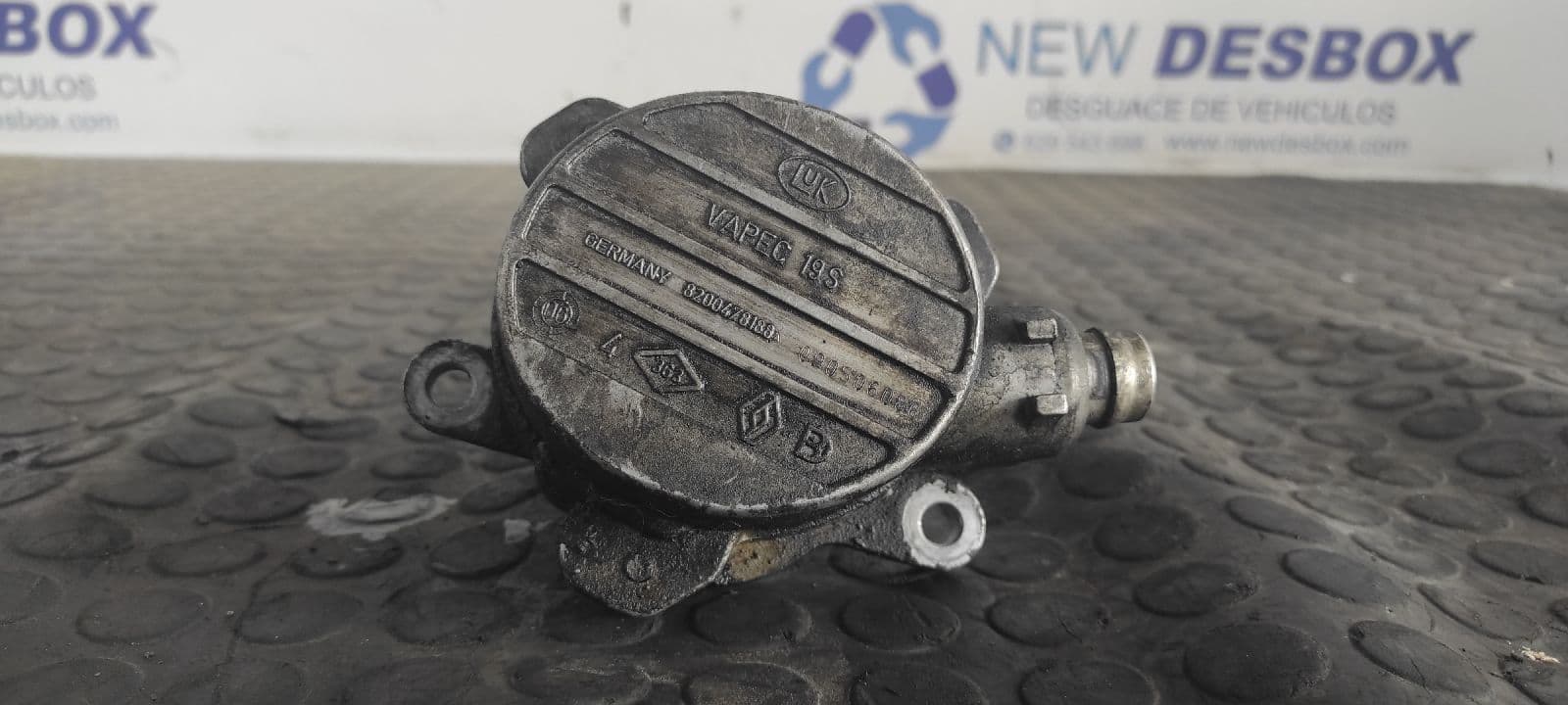 Recambio de DEPRESOR FRENO / BOMBA VACIO para RENAULT MASTER CAJA G9UA7 referencia OEM IAM 8200478188