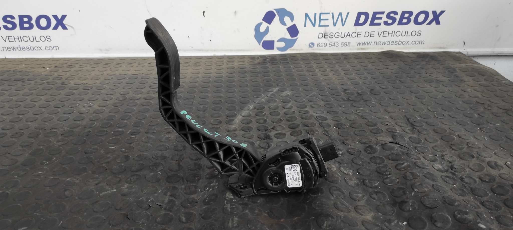 Recambio de POTENCIOMETRO PEDAL para PEUGEOT 308 5FW referencia OEM IAM 968153038000   - PLATA 6