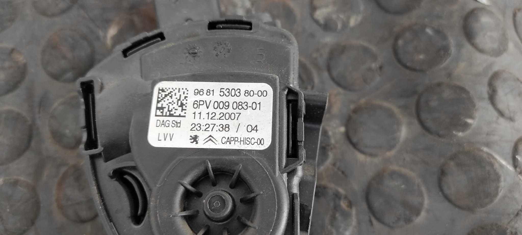 Recambio de POTENCIOMETRO PEDAL para PEUGEOT 308 5FW referencia OEM IAM 968153038000   - PLATA 5