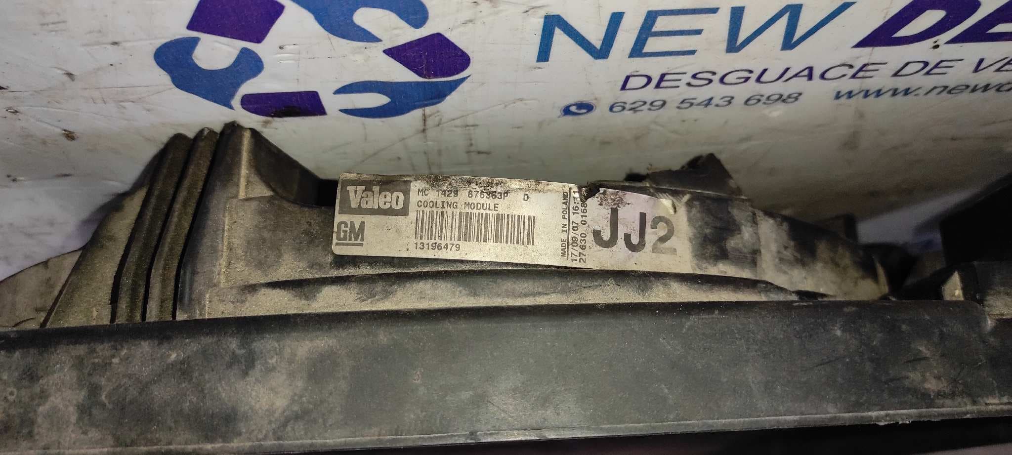Recambio de ELECTROVENTILADOR para OPEL VECTRA C CARAVAN Comfort Z19DT referencia OEM IAM 13196481   - BLANCO 6