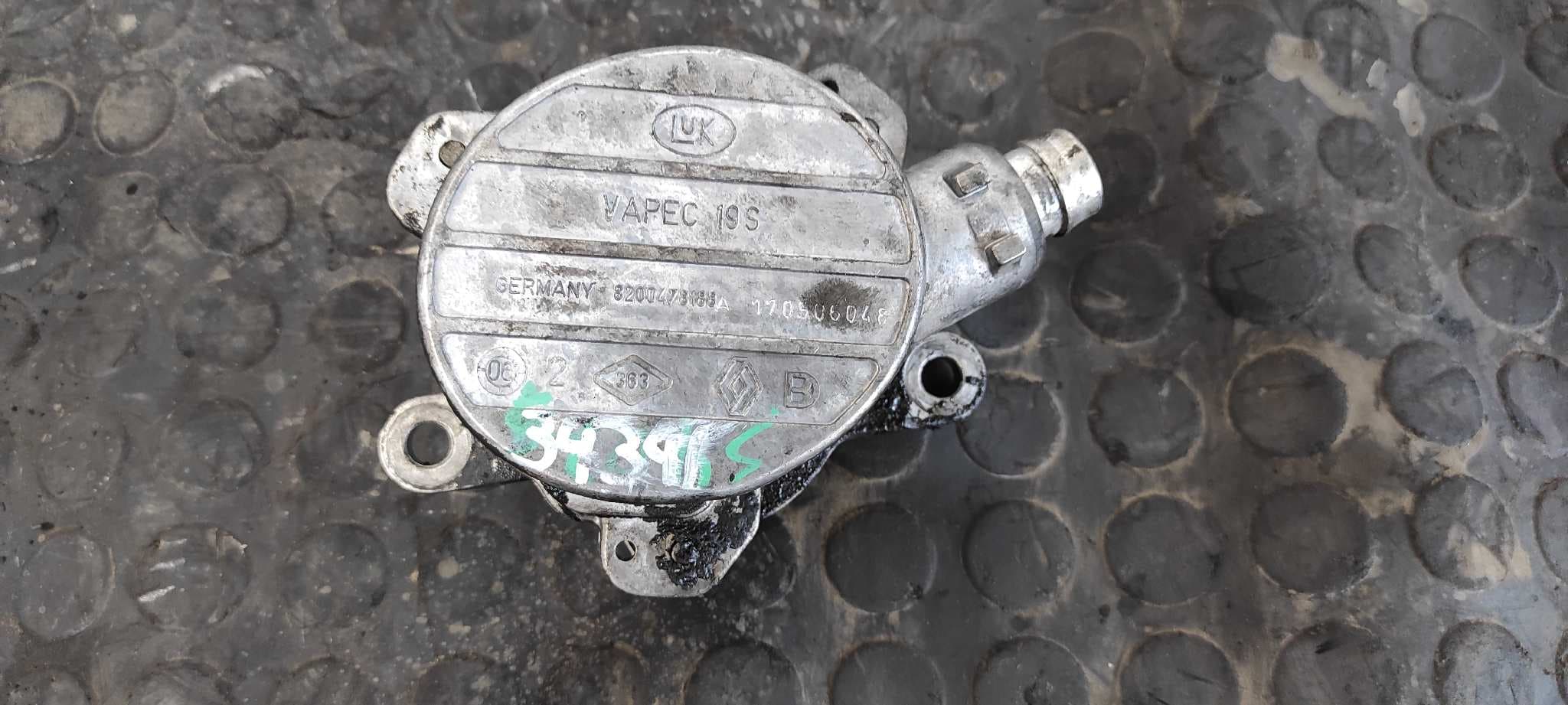 Recambio de DEPRESOR FRENO / BOMBA VACIO para RENAULT TRAFIC COMBI (AB 4.01) 6 - plazas (L2H1) acristalado parcial 2,9t   Combi largo G9UB7 referencia OEM IAM 8200478188A   - BLANCO