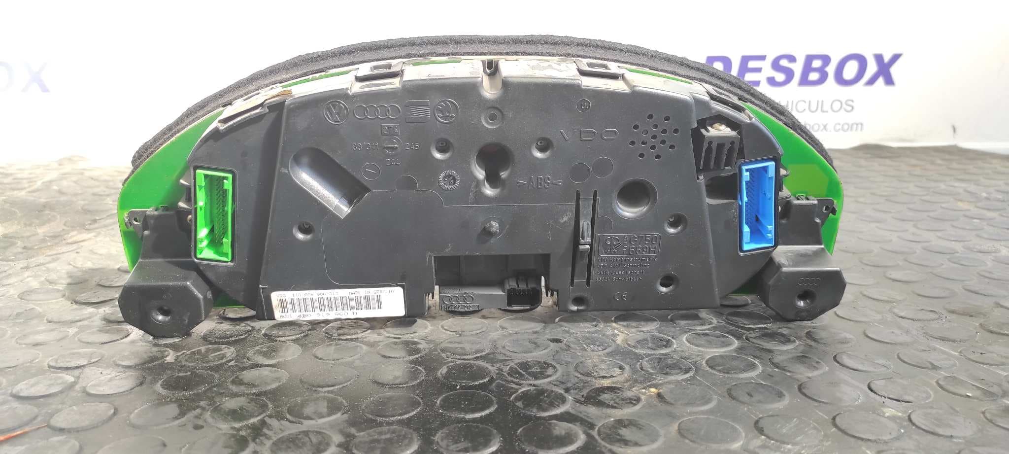 Recambio de CUADRO INSTRUMENTOS para AUDI A6 BERLINA (4B2) AVF referencia OEM IAM 4B0919860M   - AZUL 7