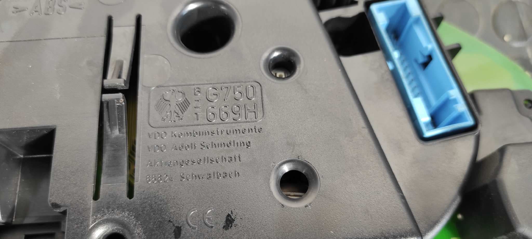 Recambio de CUADRO INSTRUMENTOS para AUDI A6 BERLINA (4B2) AVF referencia OEM IAM 4B0919860M   - AZUL 6