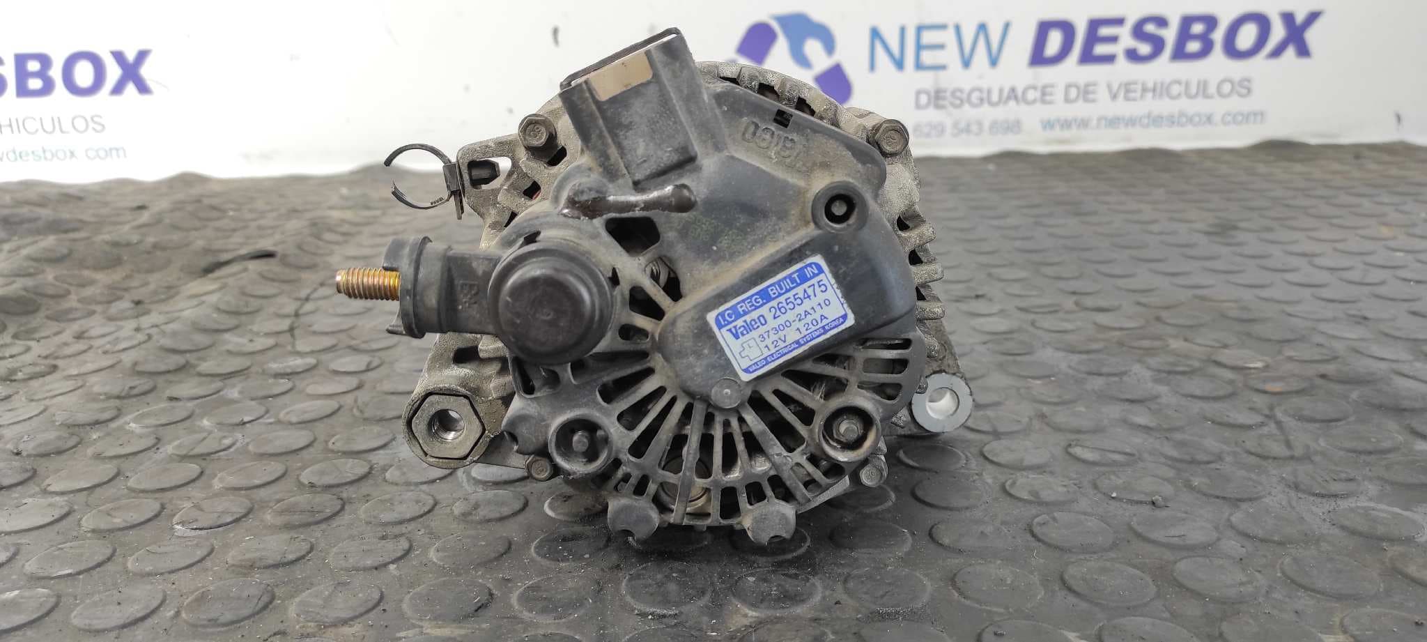 Recambio de ALTERNADOR para KIA RIO 1.5 CRDi Active D4FA referencia OEM IAM 373002A110   - NEGRO 2