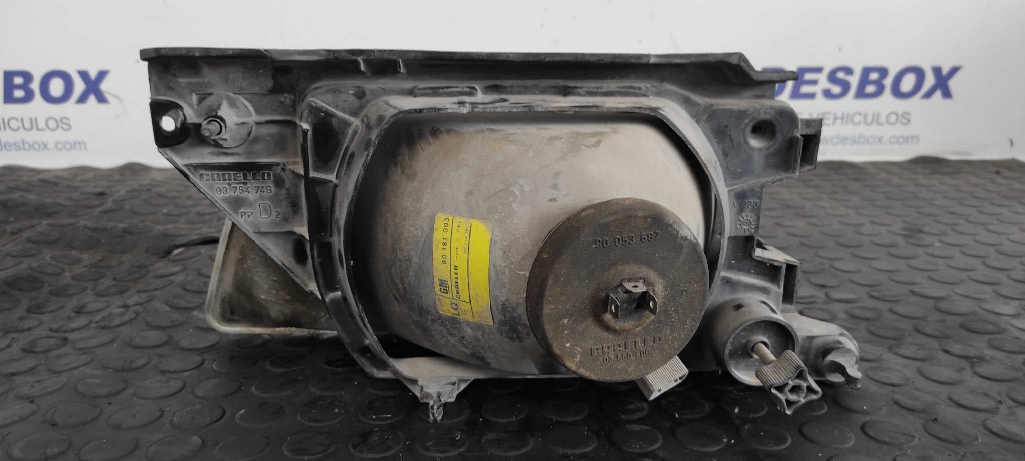 Recambio de FARO DERECHO para OPEL KADETT E Cup Lim. 16SV referencia OEM IAM 90181003   - GRIS 4